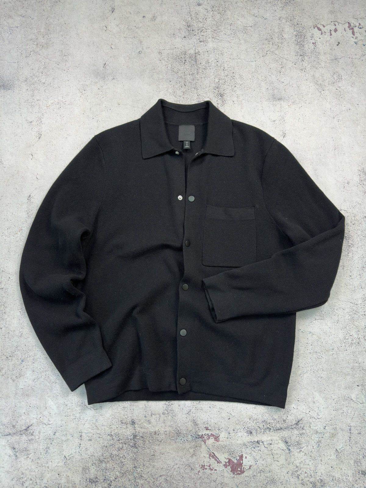 H&M H&M Black Cotton Jacket Size S Size US S / EU 44-46 / 1 - 1 Thumbnail