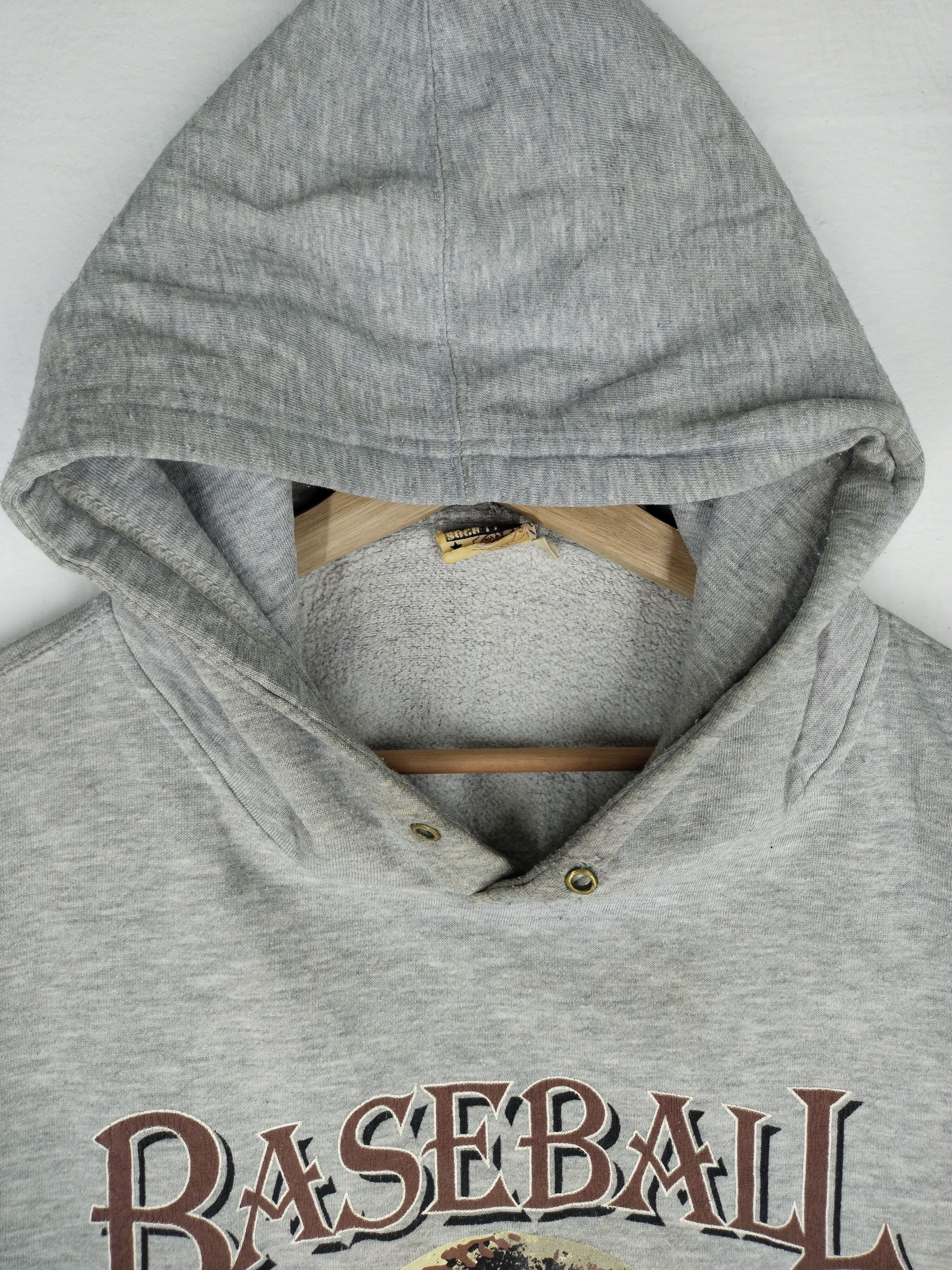 Vintage Vintage Baseball Hoodie Sweatshirt Size US L / EU 52-54 / 3 - 5 Thumbnail
