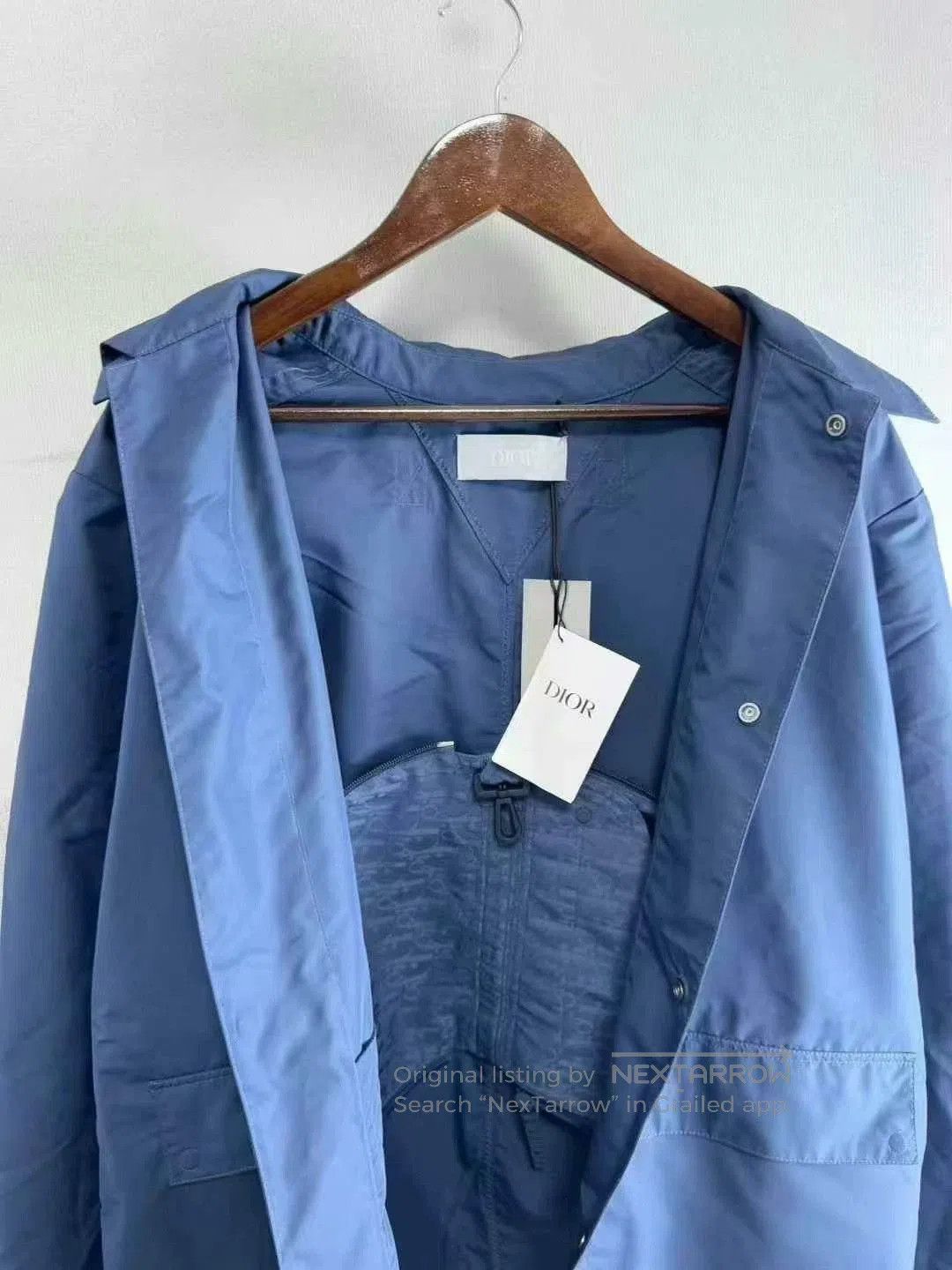 Dior dior x parley waterproof blue jacket. Size US L / EU 52-54 / 3 - 4 Thumbnail