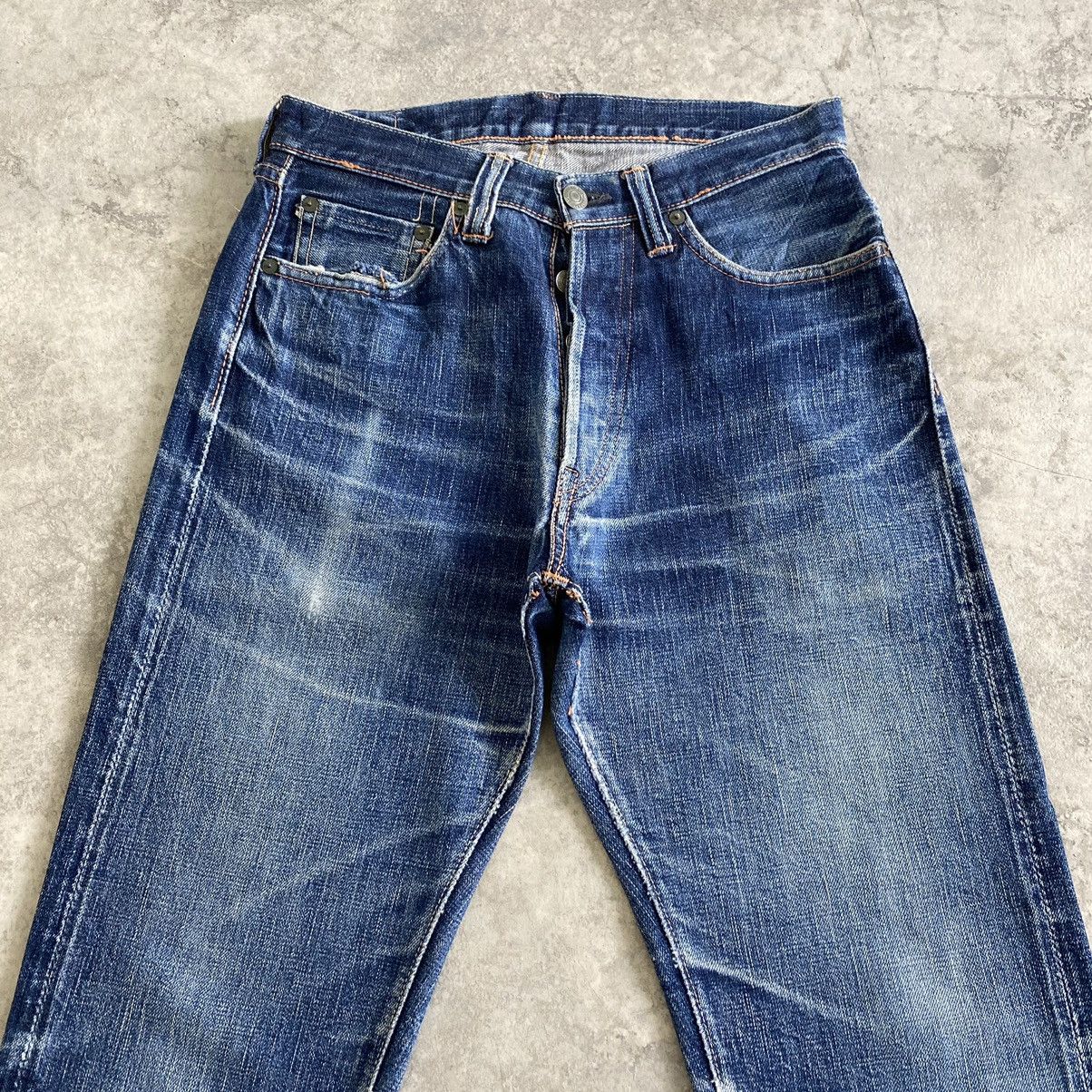 Full Count & Co. Vintage Full Count Japan Faded Blue Selvedge Denim Jeans Size US 28 / EU 44 - 3 Thumbnail