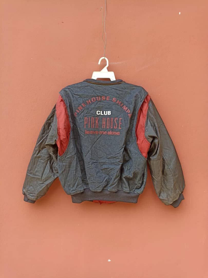 Pink House Vintage Pink House Varsity Jacket Size US L / EU 52-54 / 3 - 2 Thumbnail