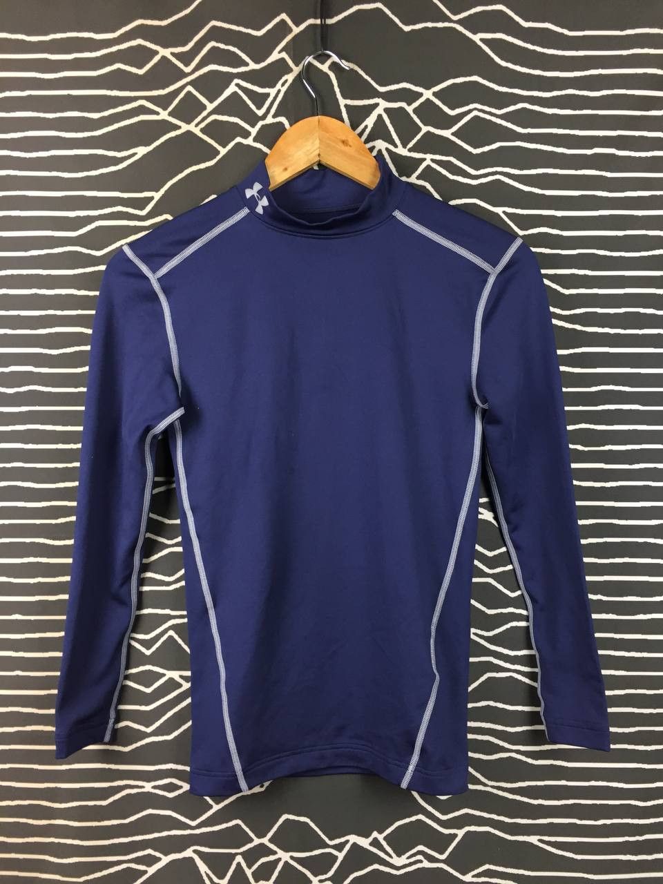 Under Armour Under Armour ColdGear Mock Neck Compression Base Layer Top Size US S / EU 44-46 / 1 - 1 Thumbnail
