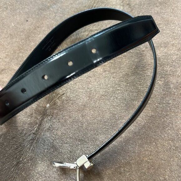 Salvatore Ferragamo Salvatore Ferragamo Reversible Gancini Leather Belt Size 32 - 7 Thumbnail