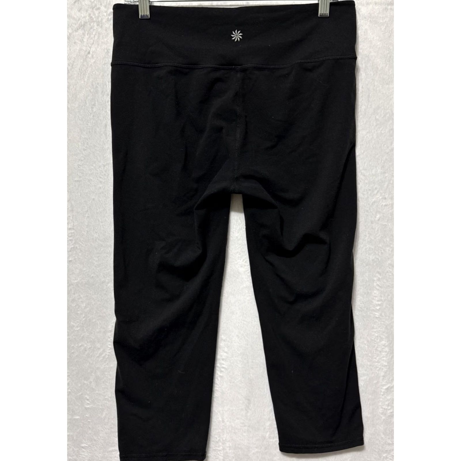Athleta Athleta Women's Black Crop Legging Yoga Gym Size Large Size 36" / US 14 / IT 50 - 5 Thumbnail