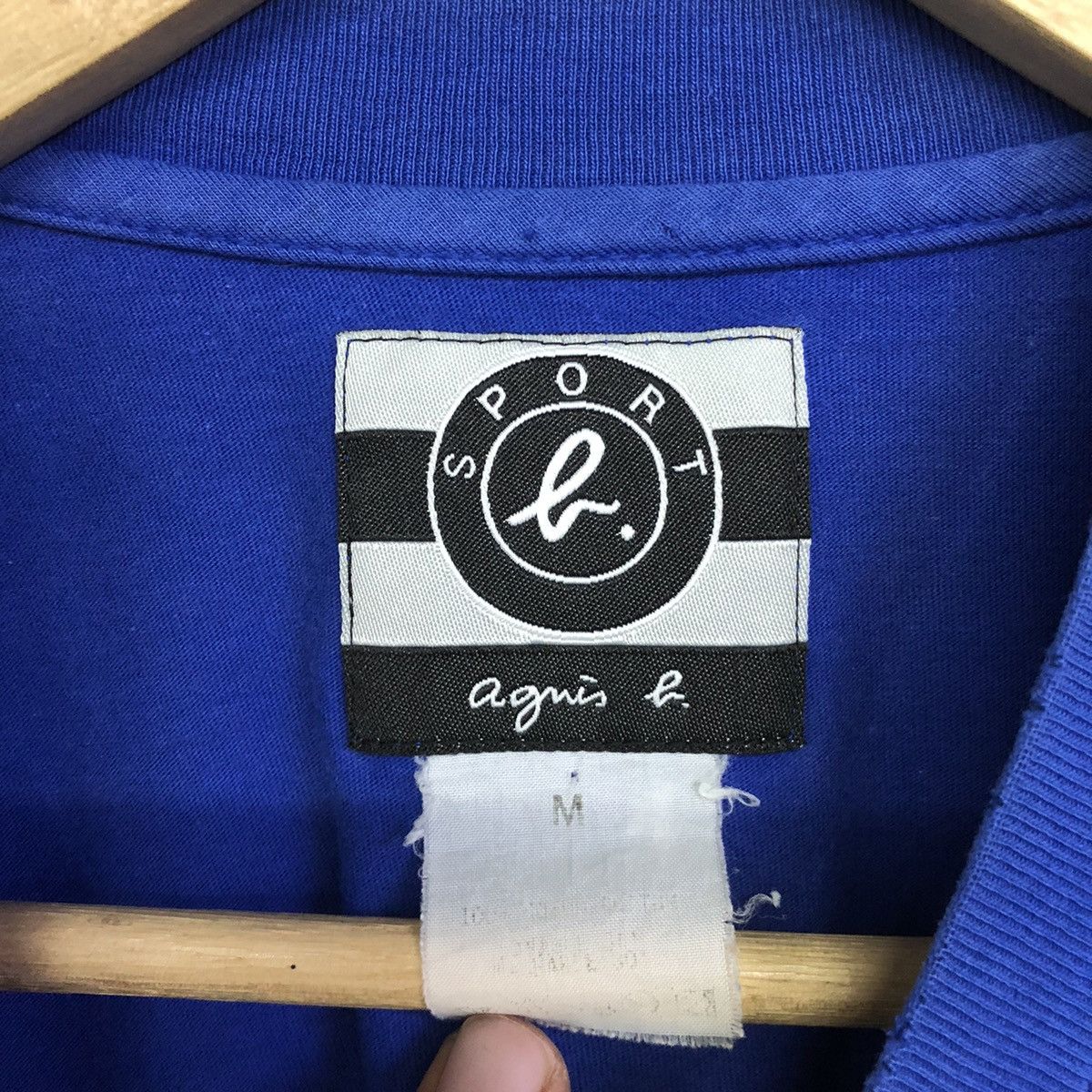 Vintage Vintage Agnes.B Sport Centre Logo Tshirt Size US M / EU 48-50 / 2 - 13 Thumbnail