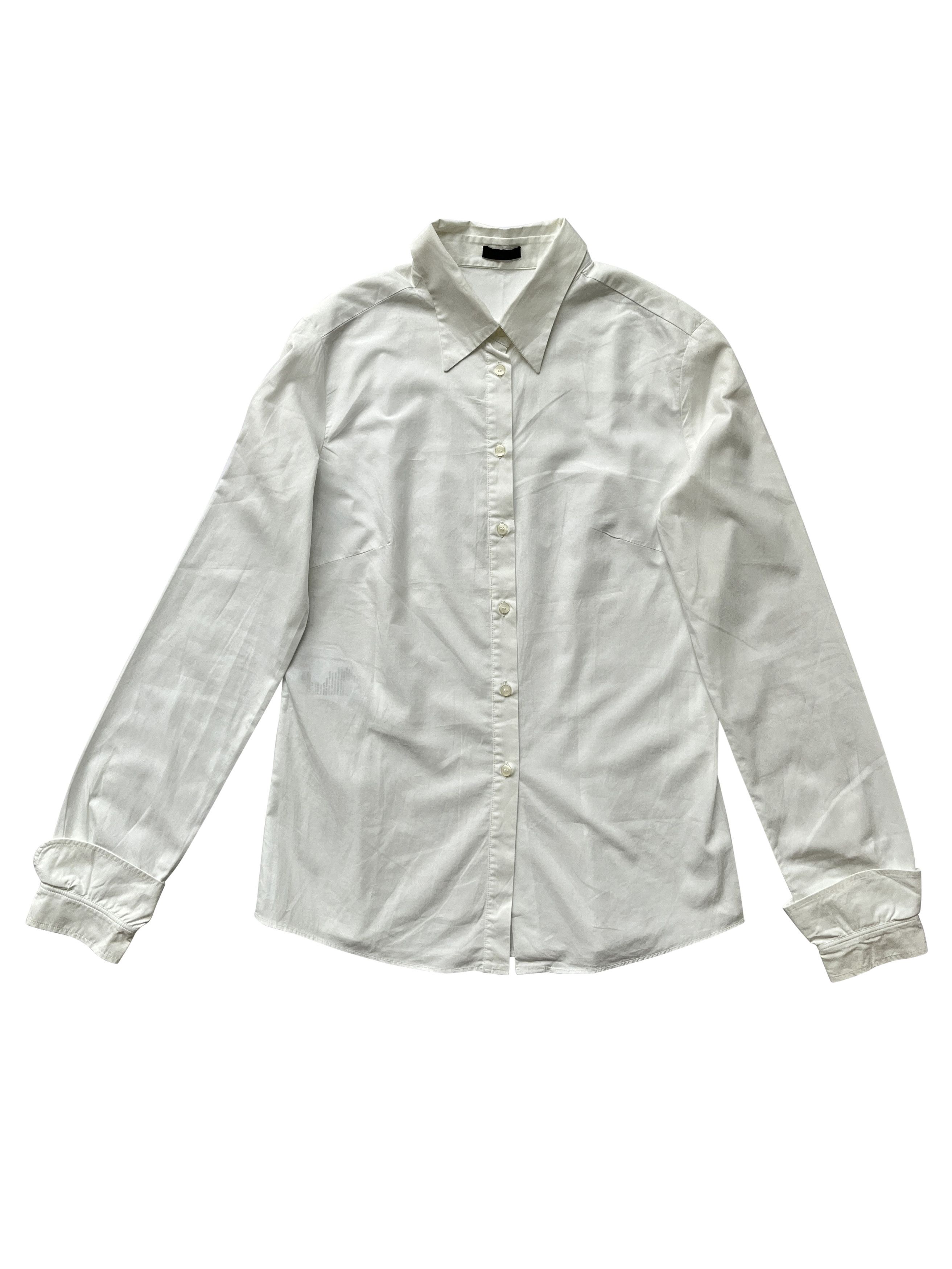Miu Miu ⚡️QUICK SALE⚡️2014 Miu Miu Button Up Shirt with Ruffle Cuffs Size M / US 6-8 / IT 42-44 - 1 Thumbnail