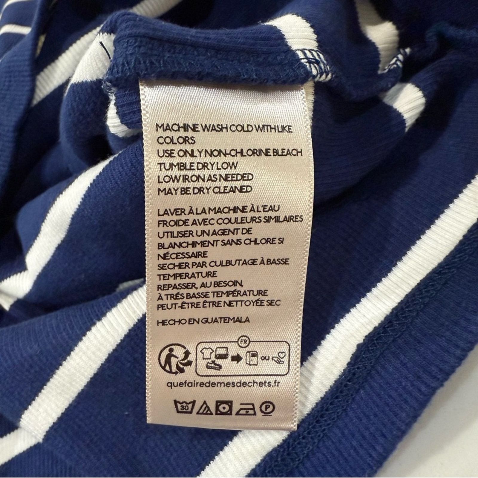 Anthropologie Maeve Anthropologie Striped Ribbed Baby Tee Women’s Medium Size M / US 6-8 / IT 42-44 - 6 Thumbnail