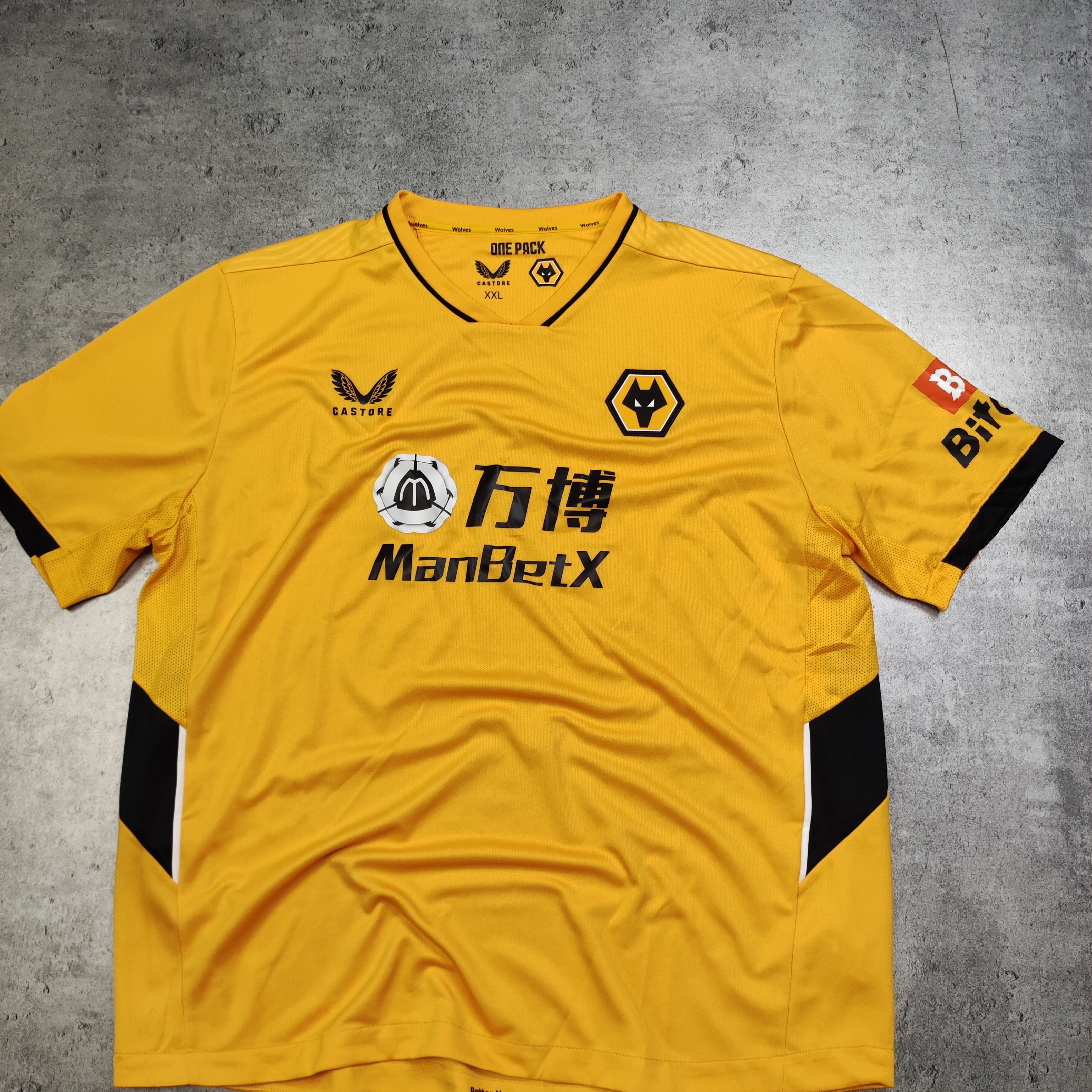 Other RARE Castore x Football Soccer Wolverhampton Home Jersey Size US XXL / EU 58 / 5 - 2 Thumbnail