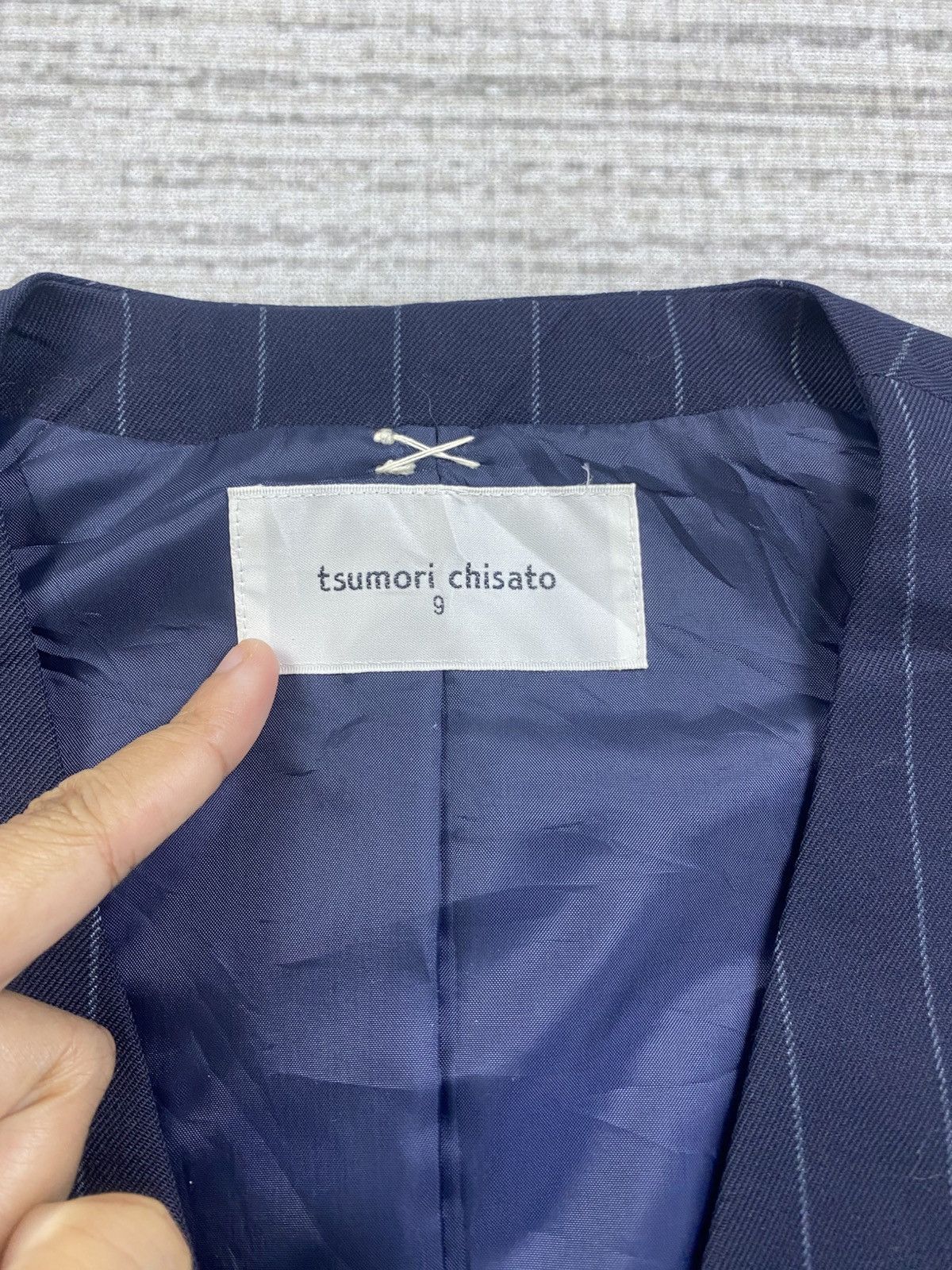 Issey Miyake × Tsumori Chisato × Vintage Vintage Tsumori Chisato Issey Miyake 3 Button Striped Vest Size US S / EU 44-46 / 1 - 8 Thumbnail