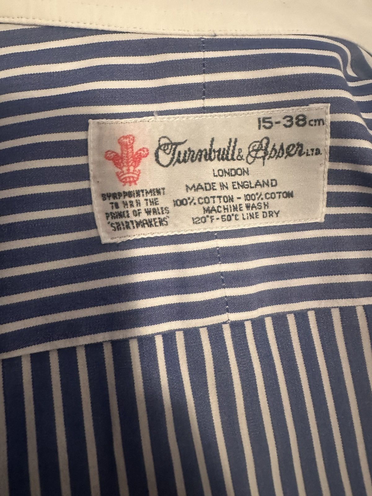Turnbull & Asser Banker Stripe (15/38) Size US M / EU 48-50 / 2 - 5 Thumbnail