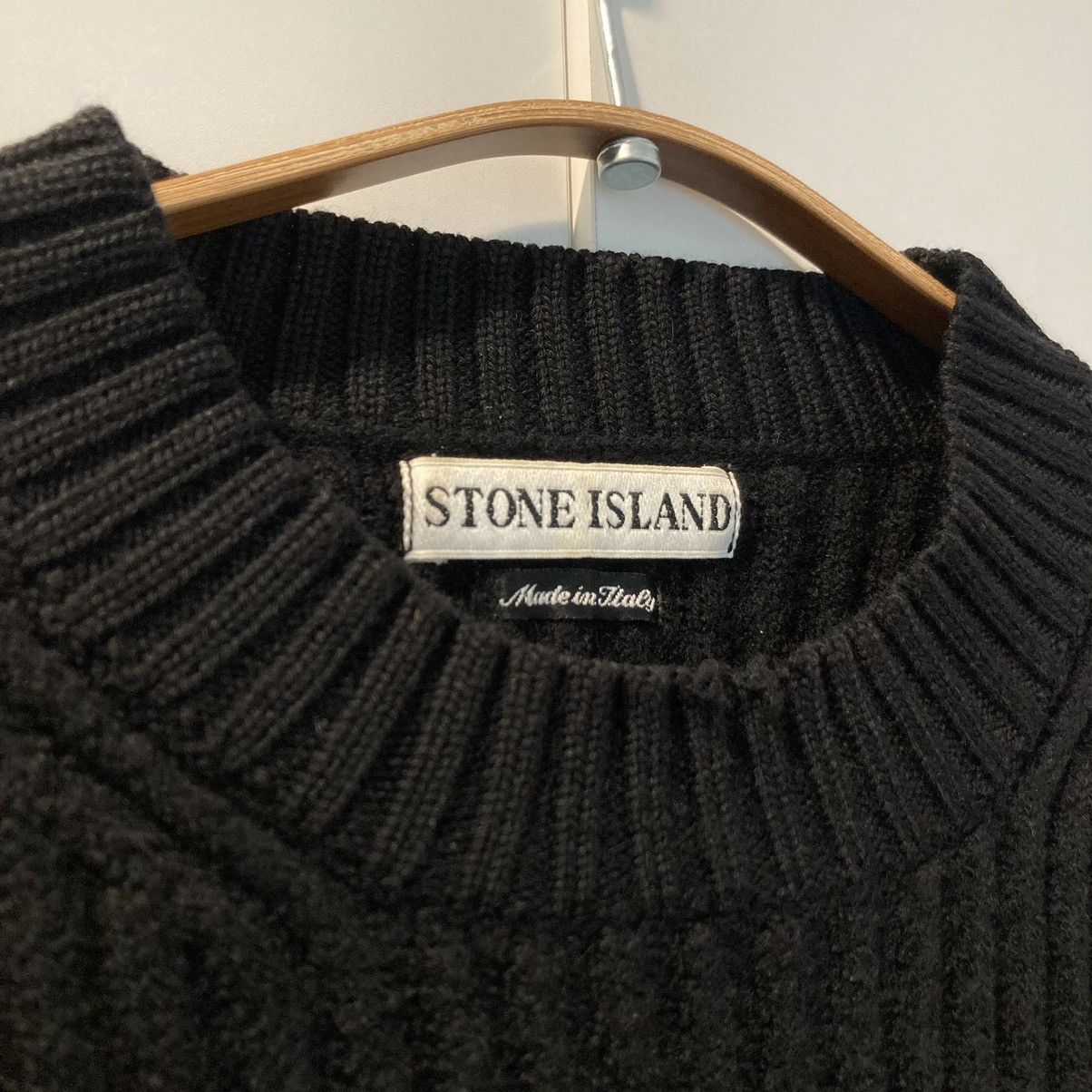 Massimo Osti Vintage 90’s Stone Island Knitwear Wool A/W 1998 Size US S / EU 44-46 / 1 - 2 Thumbnail