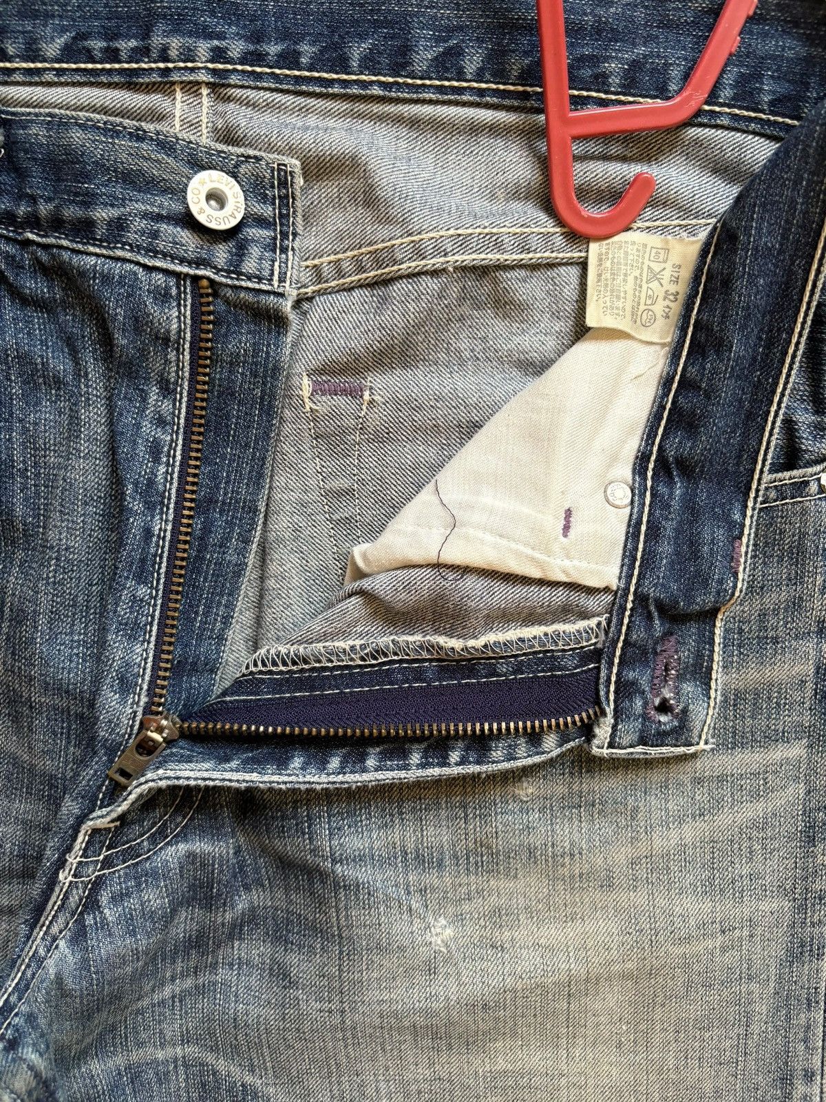 Levi's SALES🔥🔥Vintage 90s Levis 503 Mud Wash Loose Jean Shorts Size US 32 / EU 48 - 11 Thumbnail