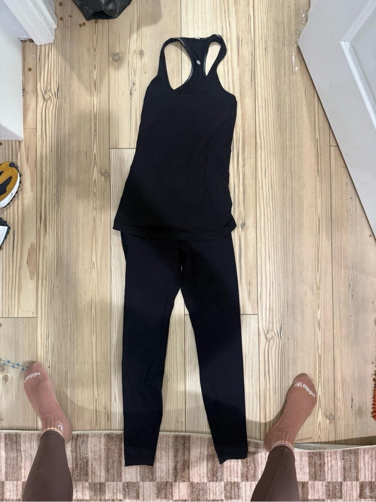 Lululemon lululemon athletica Racerback Tank with High-Waist Leggings Size 28" / US 6 / IT 42 - 4 Thumbnail