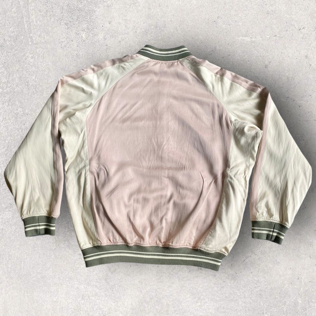 Lad Musician Rayon Blend Reversible Oversized Bomber Jacket Size US S / EU 44-46 / 1 - 7 Thumbnail
