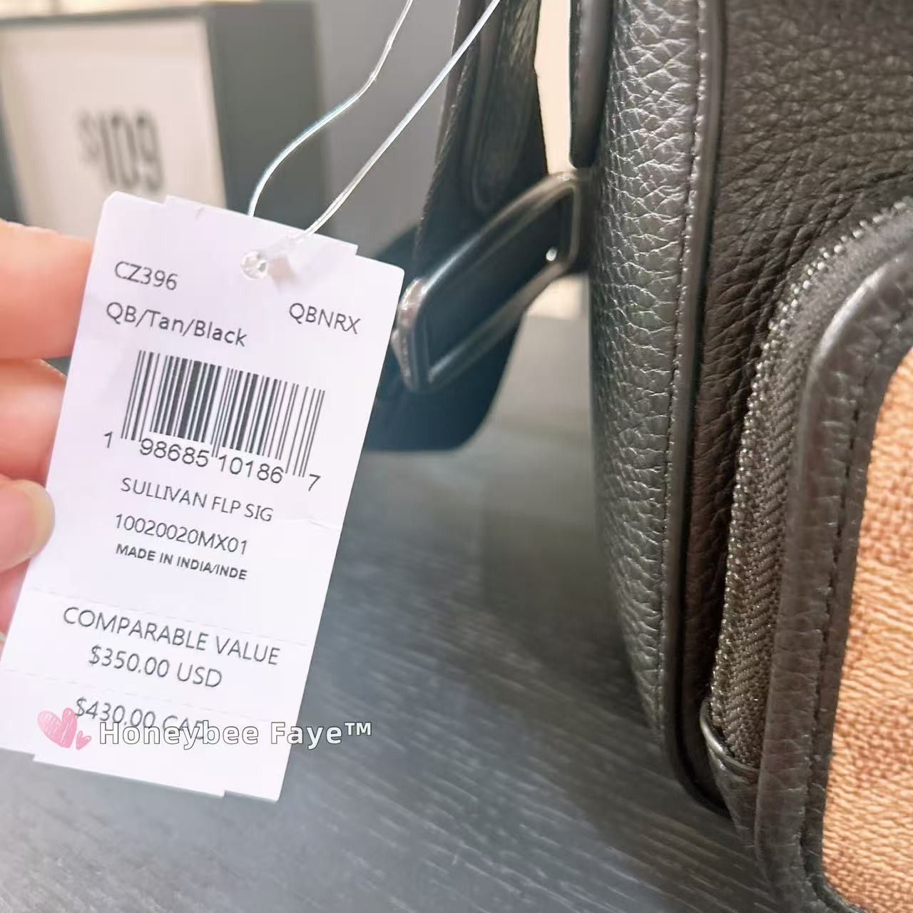 Coach Sullivan Flap Crossbody Bag In Signature Canvas CZ396 Size ONE SIZE - 8 Thumbnail