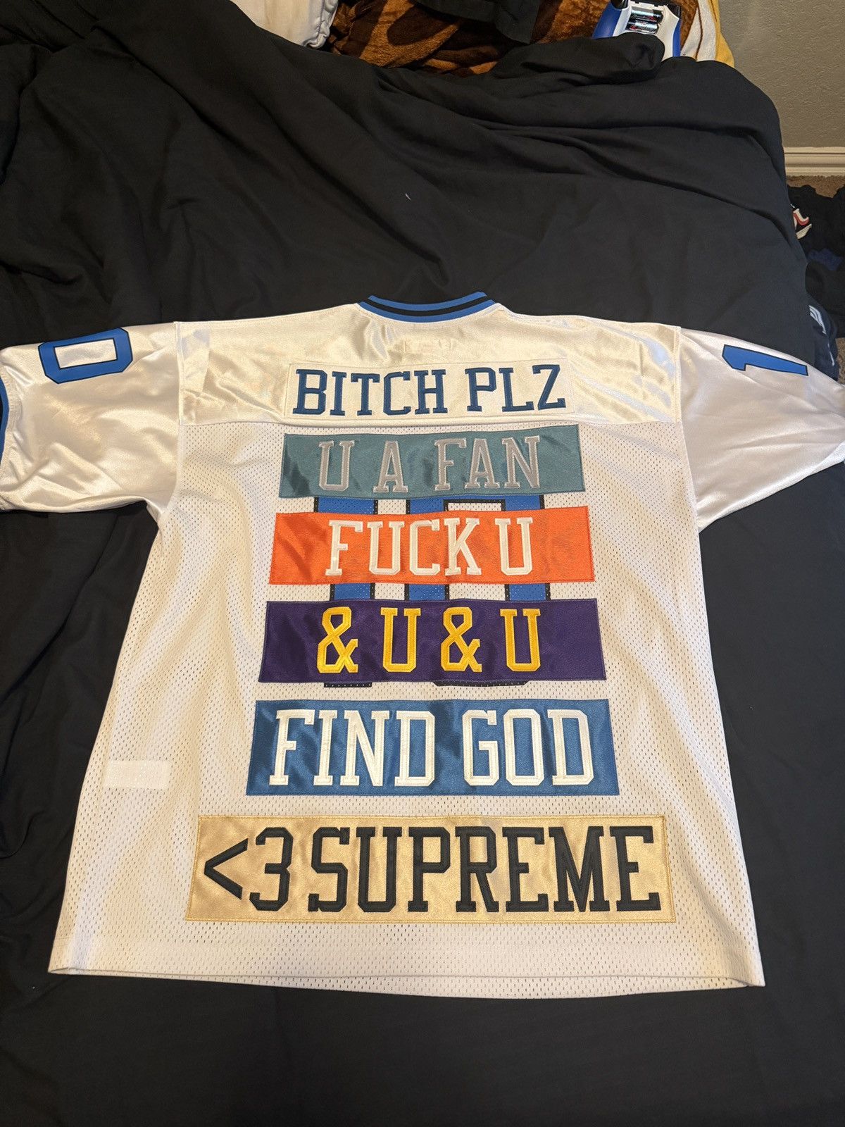 Supreme SUPREME S/S WEEK 1 FIND GOD JERSEY Size US L / EU 52-54 / 3 - 3 Thumbnail