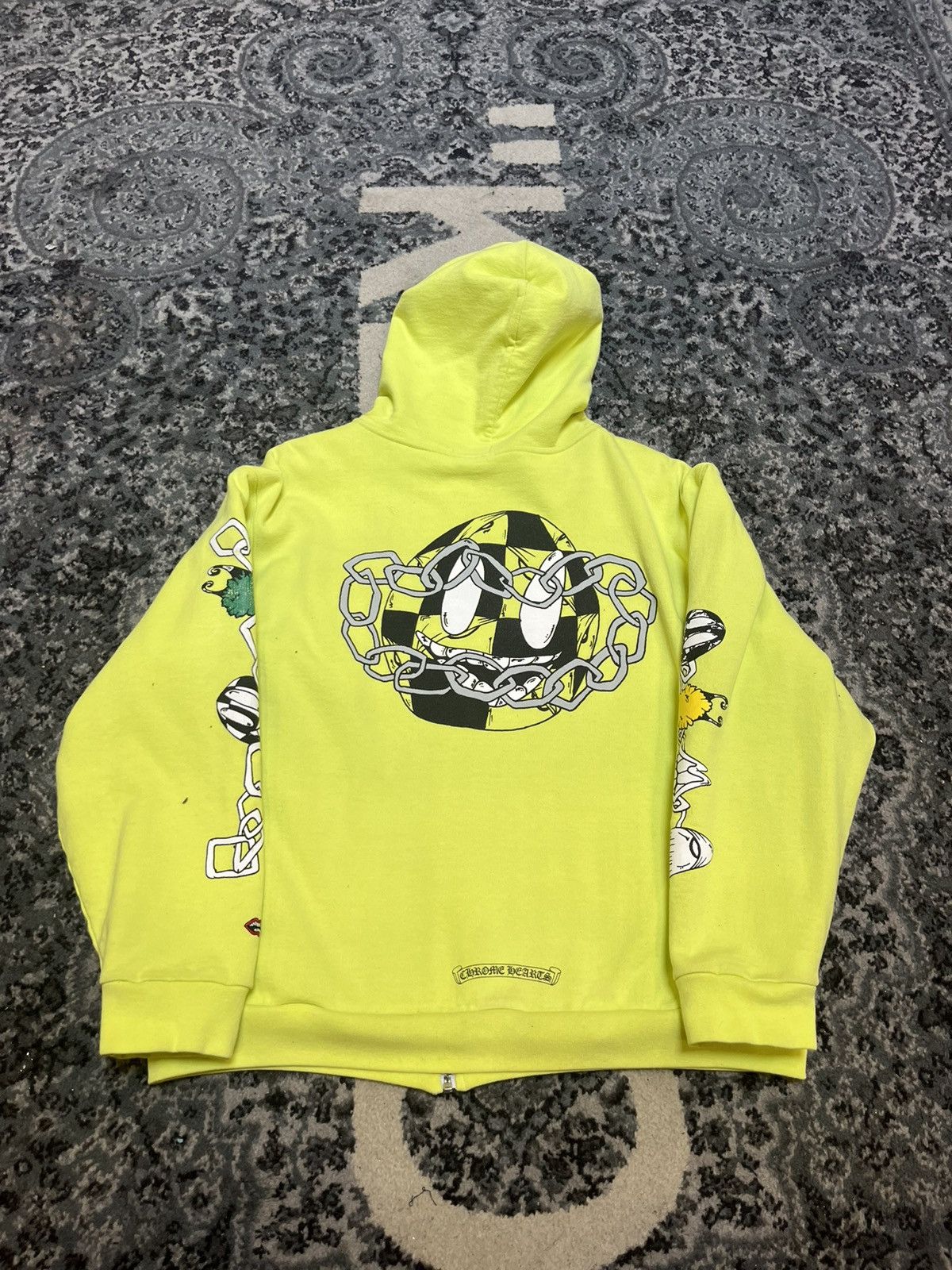 Chrome Hearts CHROME HEARTS MATTY BOY THERMAL ZIP UP SZ L Size US L / EU 52-54 / 3 - 2 Thumbnail