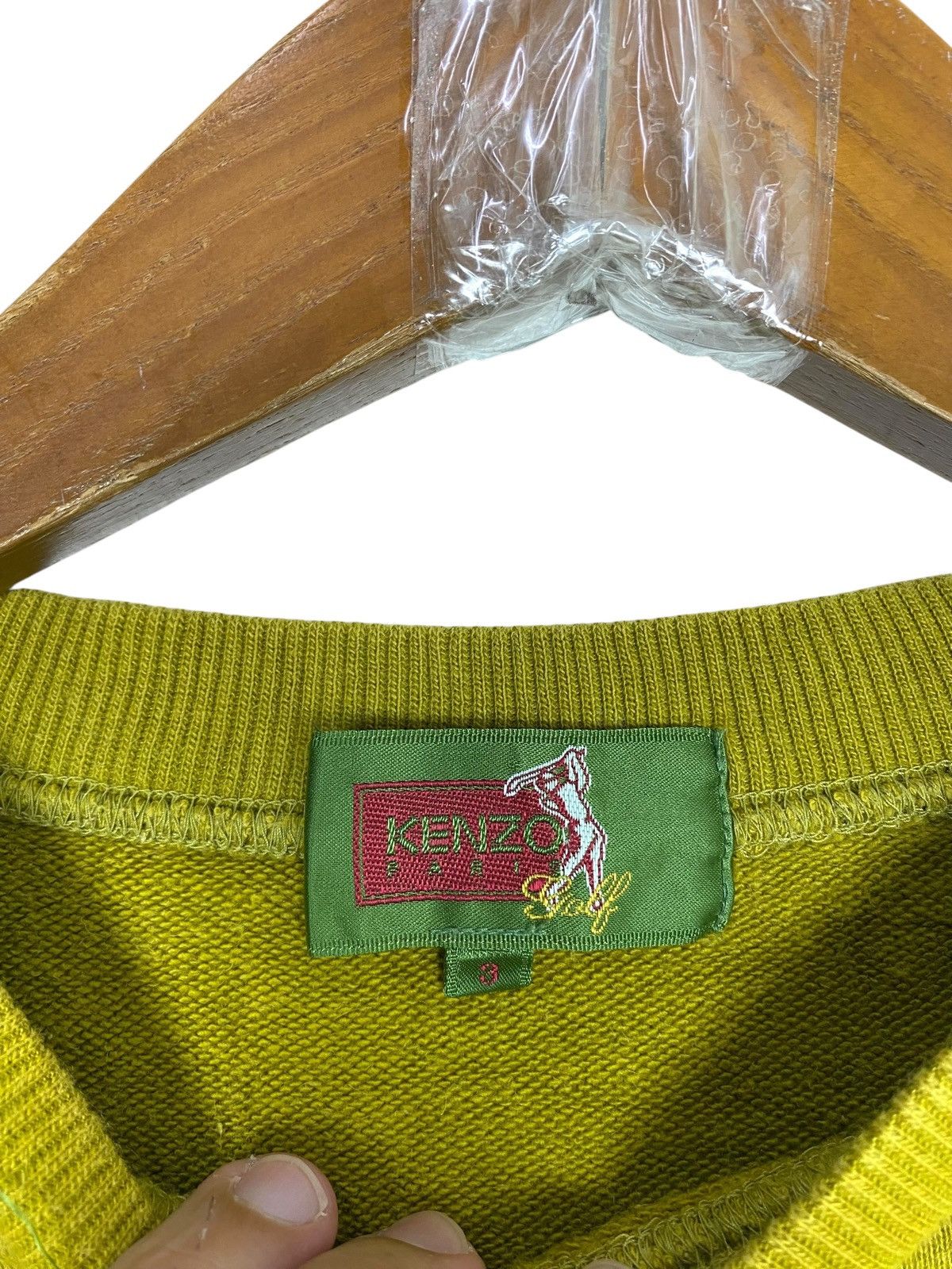 Kenzo Rare‼️ Kenzo Paris Golf Sweatshirt Spellout Size US M / EU 48-50 / 2 - 6 Thumbnail