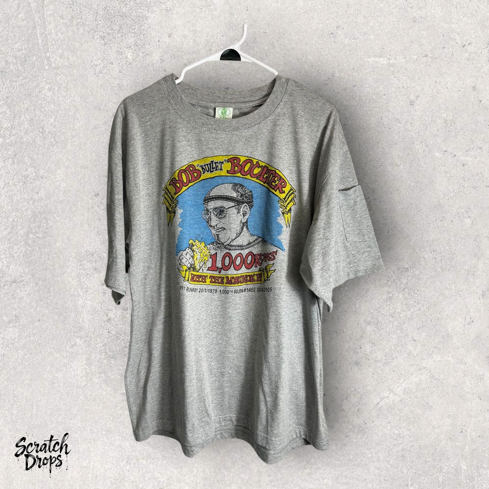 Other Vintage Y2K Bob Barker T-Shirt XXL Gray 2000s Retro Style Size US XL / EU 56 / 4 - 1 Thumbnail