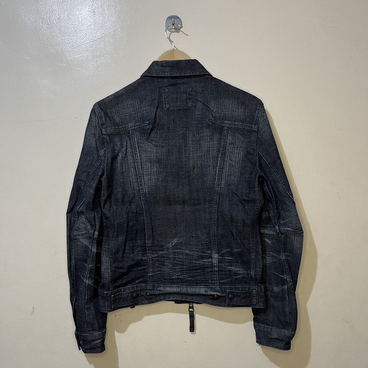 Marithe + Francois Girbaud Vintage 90's Marithe Francois Girbaud Denim Jacket Size US M / EU 48-50 / 2 - 19 Thumbnail