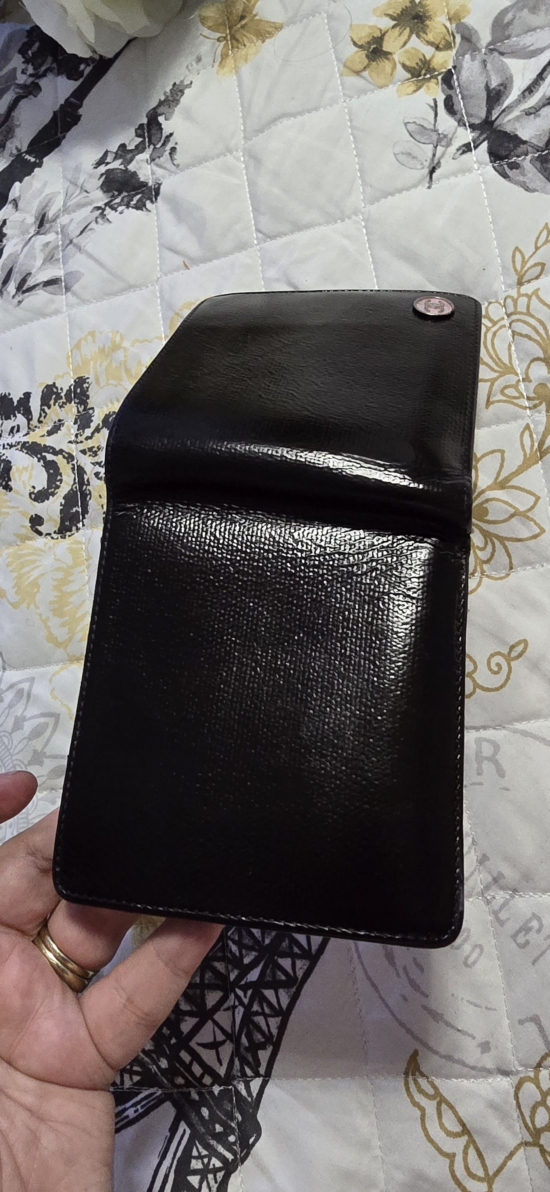 Chanel Leather Flap Black Wallet Size ONE SIZE - 2 Thumbnail