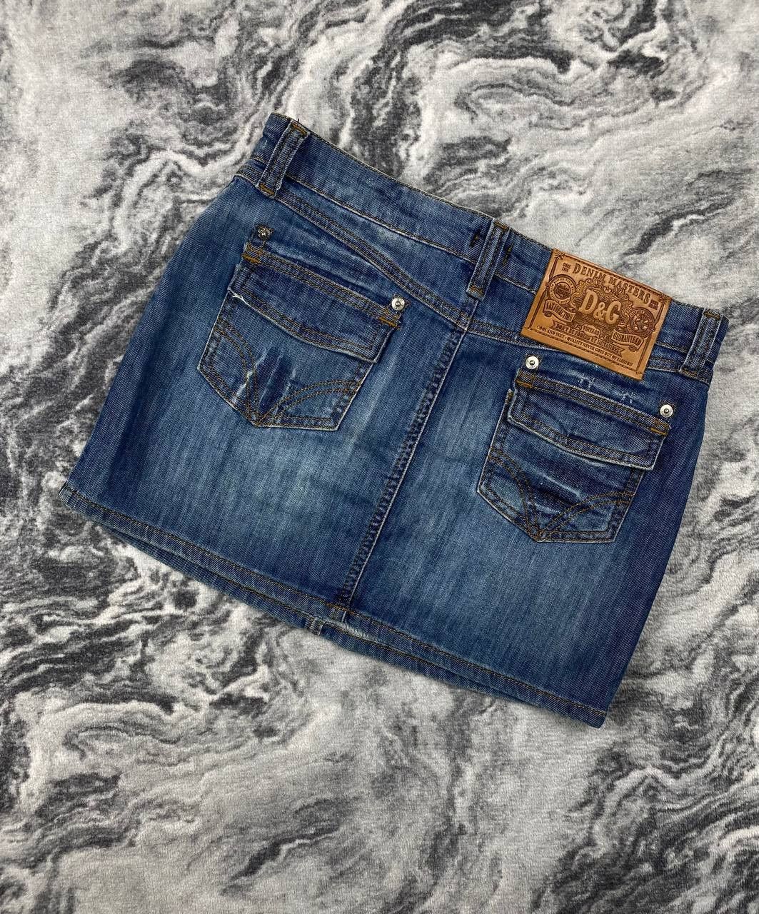 Dolce & Gabbana Vintage Dolce Gabbana Denim Mini Skirt Women Size 26/40 Blue Size 26" / US 2 / IT 38 - 13 Thumbnail