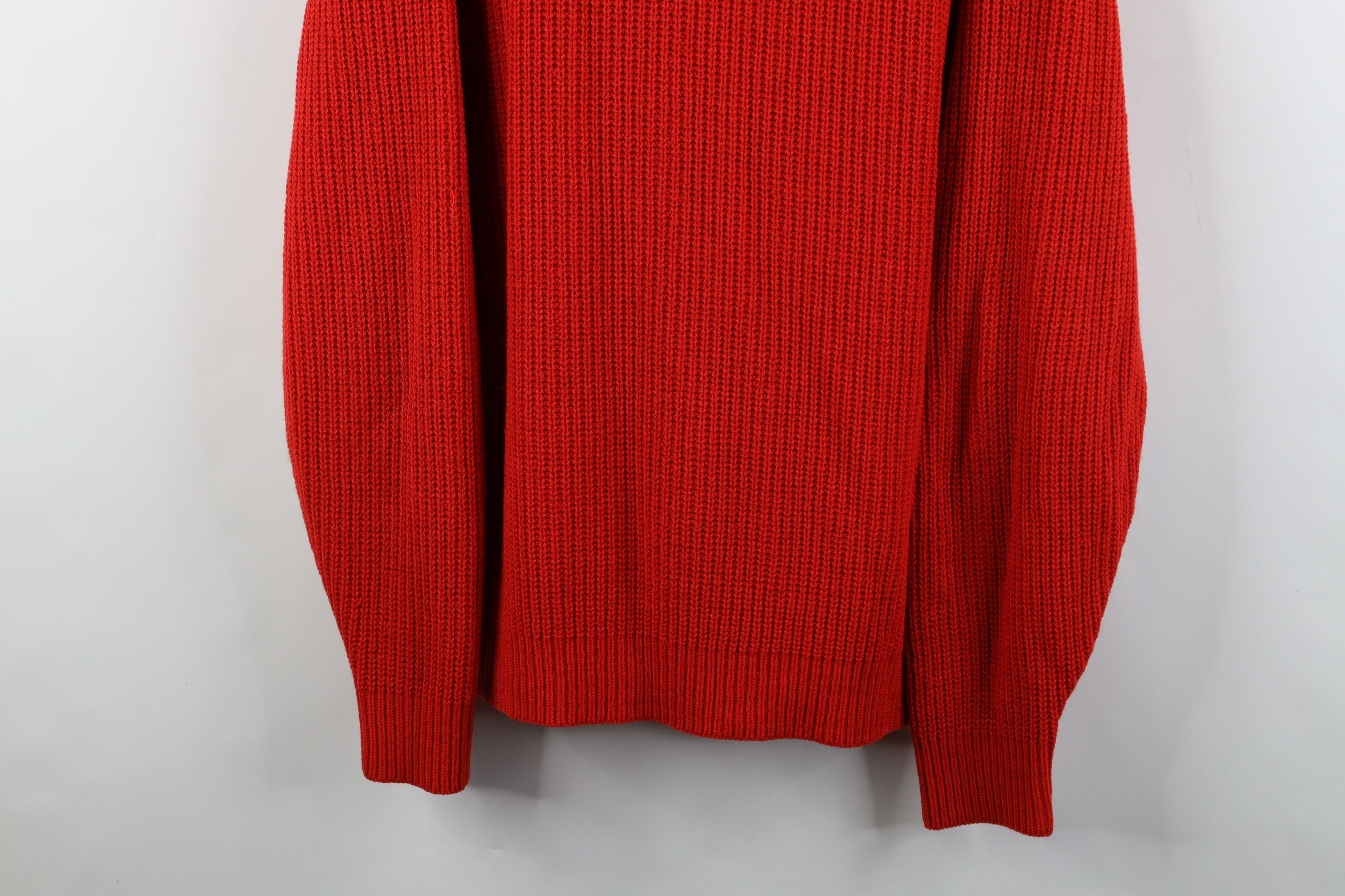 Vintage Vintage 90s Streetwear Chunky Ribbed Knit Crewneck Sweater Size US XXL / EU 58 / 5 - 3 Thumbnail