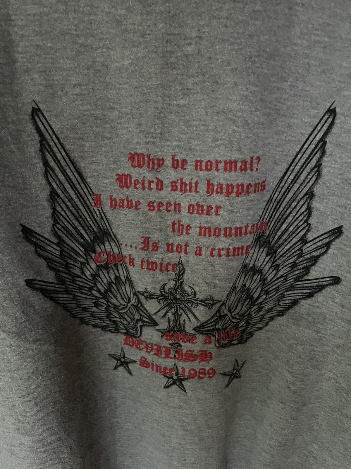 Japanese Brand Vintage 90's Dogcigar Punk LGB If Six Was Nine Hoodie Size US L / EU 52-54 / 3 - 13 Thumbnail