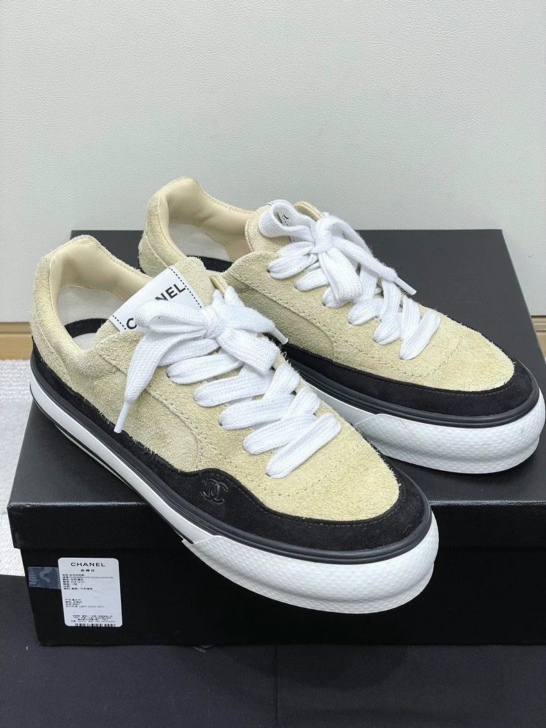 Chanel Chanel Colorblock Leather Sneakers -2505 Size US 9 / IT 39 - 2 Thumbnail