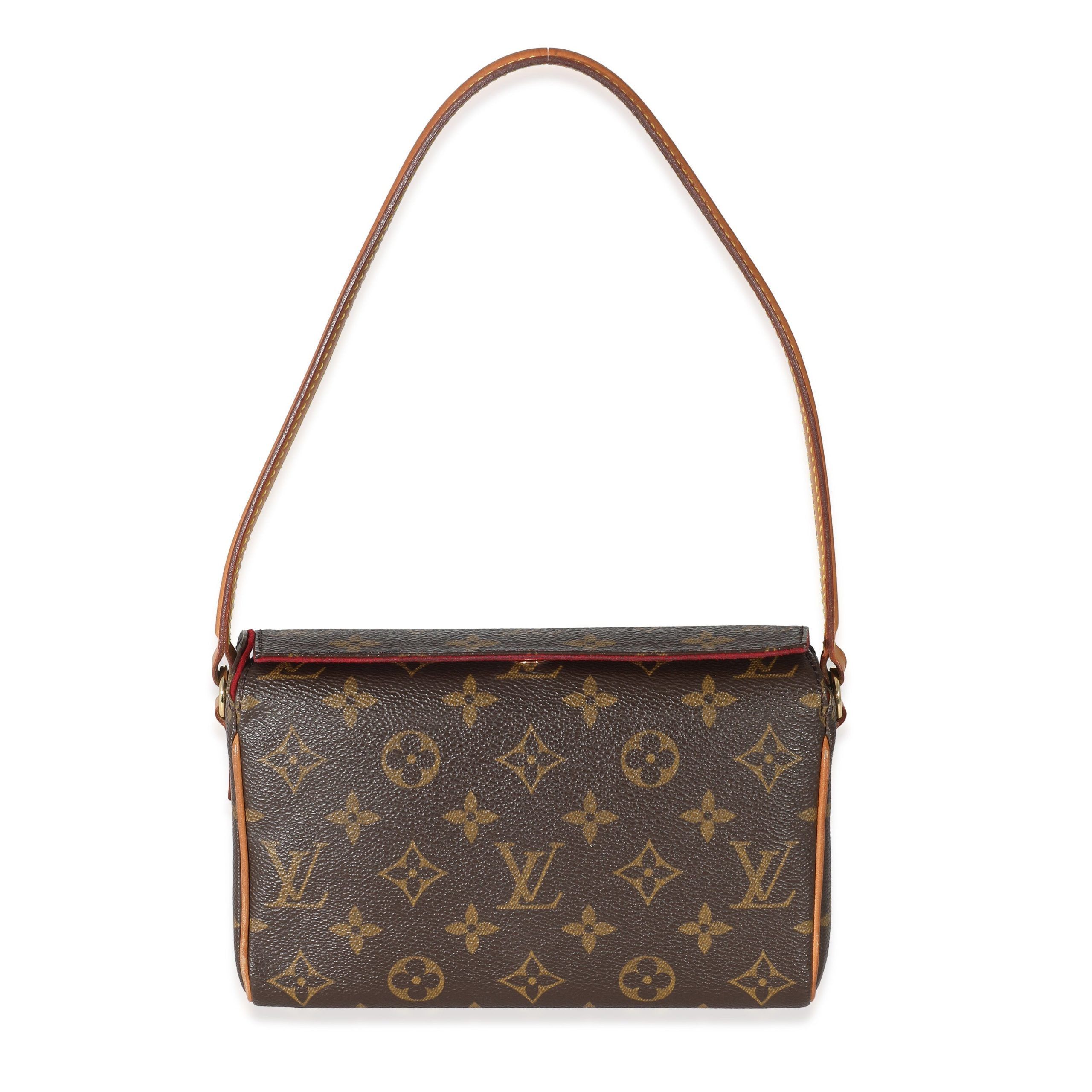 image of Louis Vuitton Monogram Canvas Recital in Brown, Women's