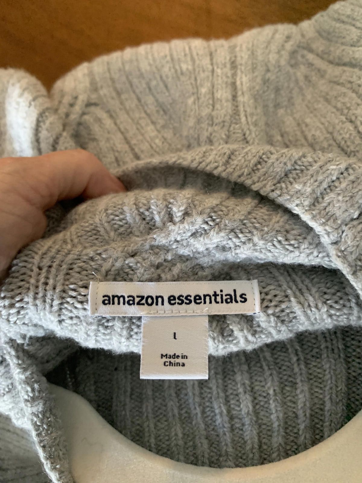 Other Cable Sweater Mock Neck Size L / US 10 / IT 46 - 6 Thumbnail