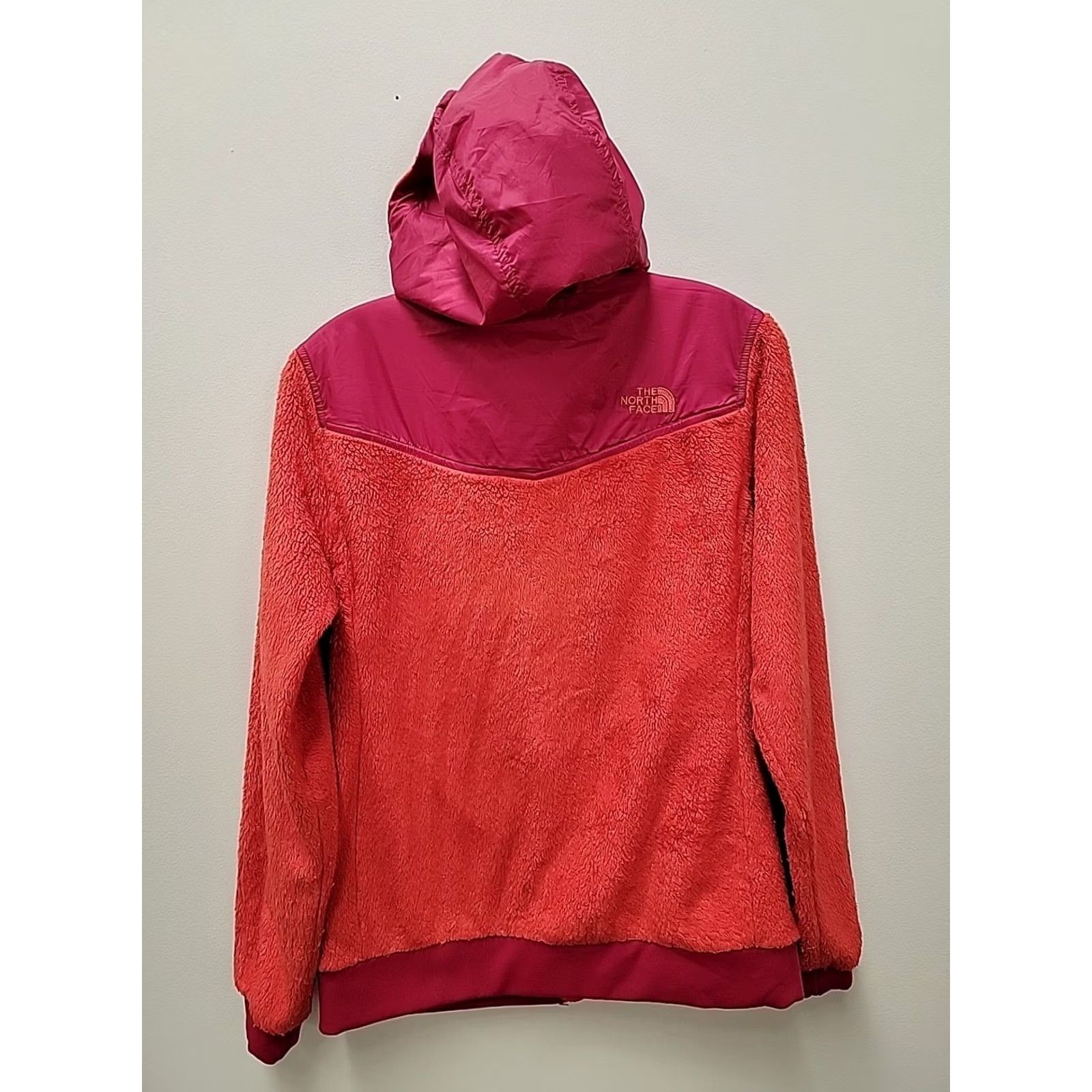 The North Face The North Face Oso Hooded Fleece Women's M Red Pink Full Zip Jacket Size M / US 6-8 / IT 42-44 - 6 Thumbnail