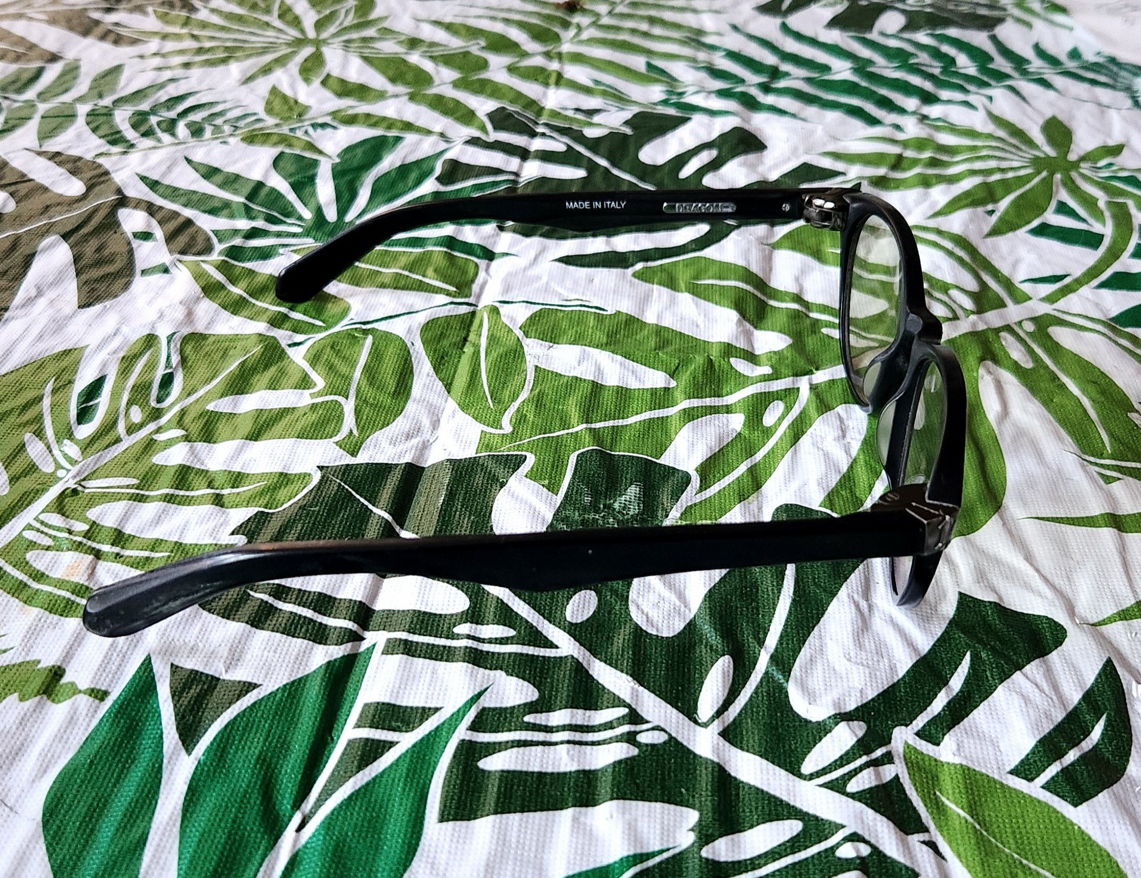 Other DRAGON DR 159 002 NICKY BLACK FRAMES ONLY EYEGLASSES 50-19 Size ONE SIZE - 5 Thumbnail
