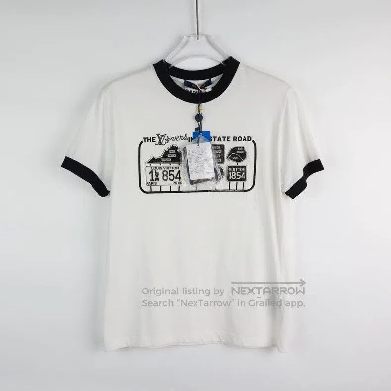 Louis Vuitton Louis Vuitton Letter printed short sleeve Size US XS / EU 42 / 0 - 1 Thumbnail