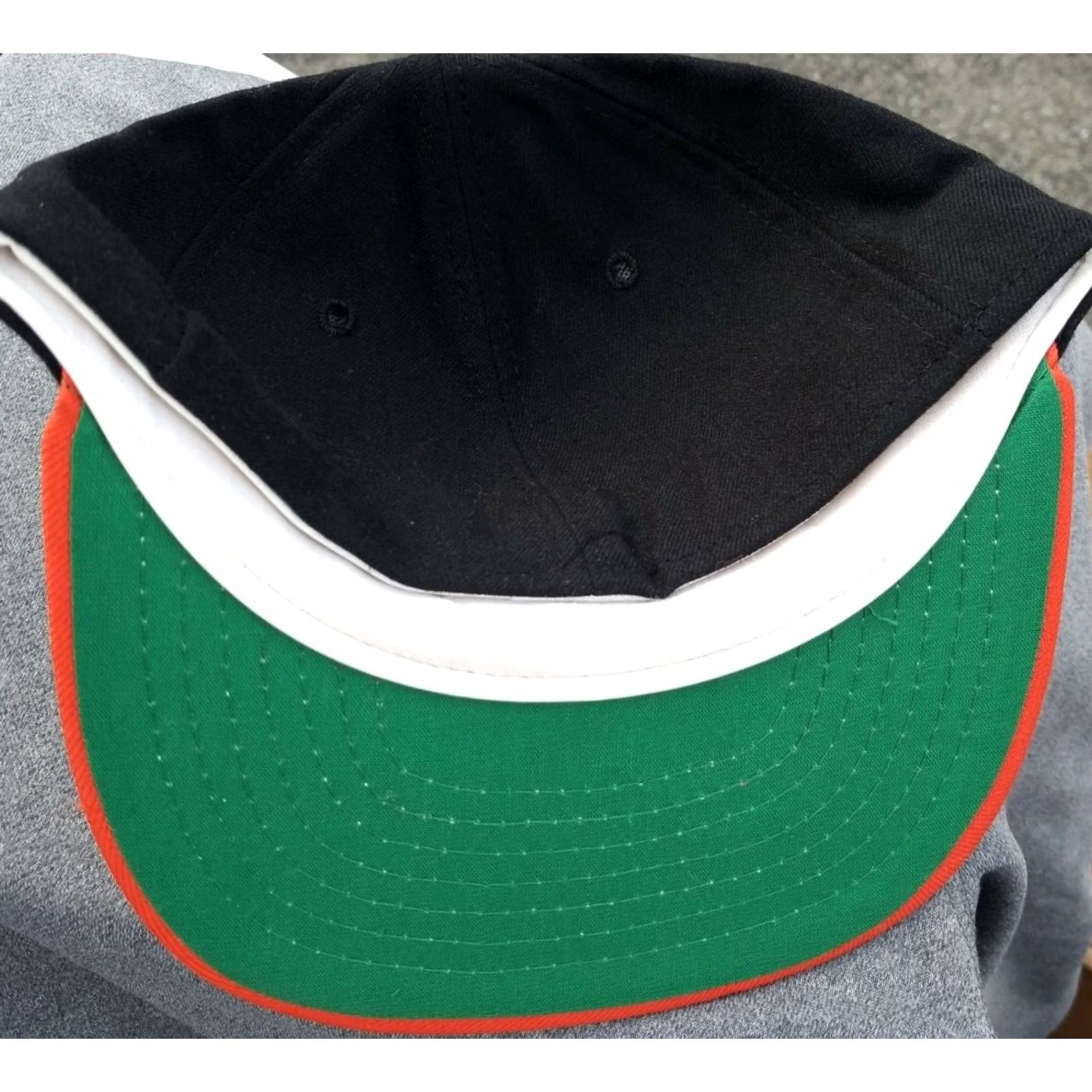 MLB VINTAGE Orioles Cooperstown Collection MLB 6 7/8 Black Wool Baseball Cap Hats Mens 80s RARE Size ONE SIZE - 3 Thumbnail