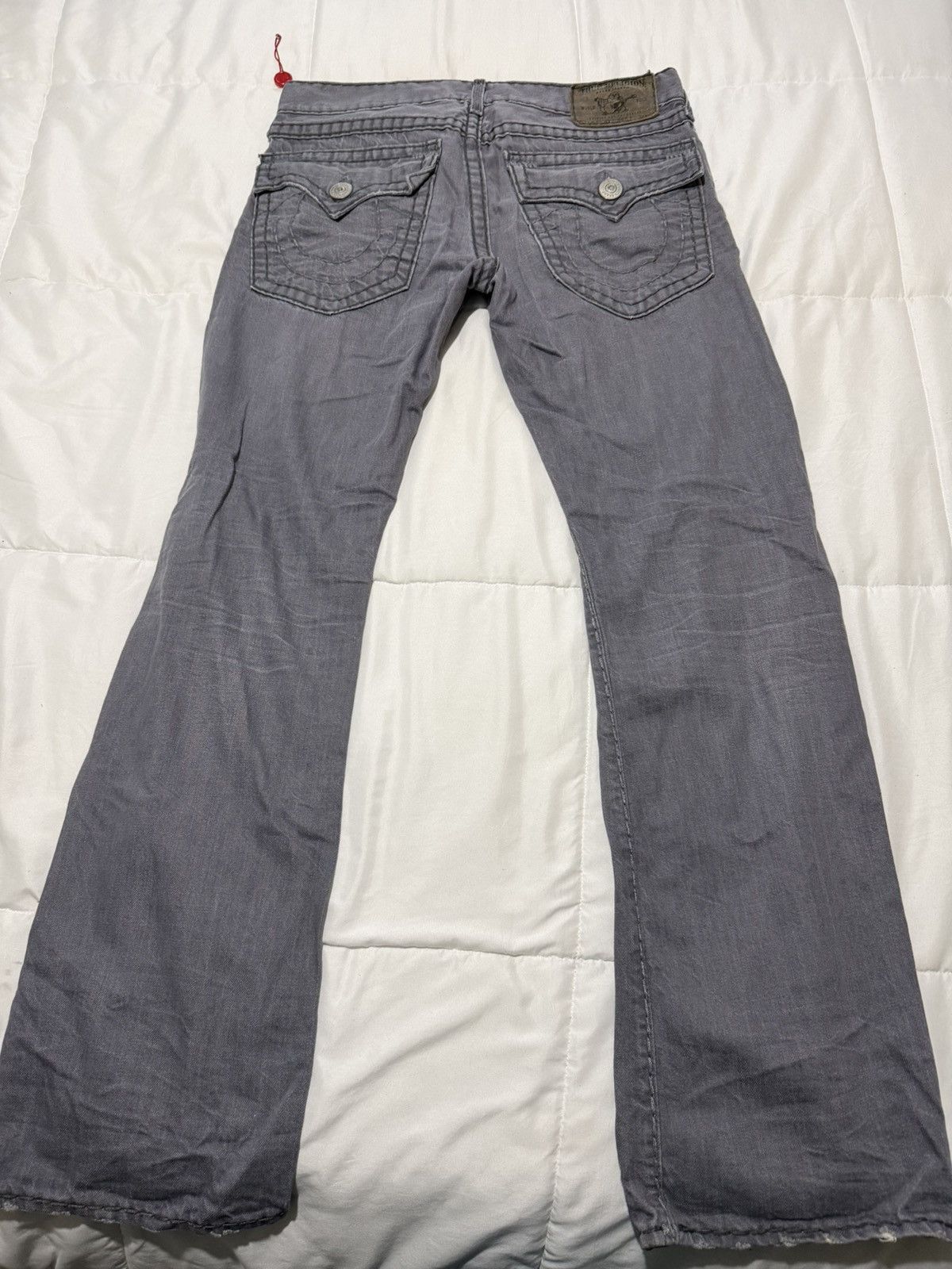 True Religion VINTAGE TRUE RELIGON FLARE DISTRESSED Size US 36 / EU 52 - 3 Thumbnail