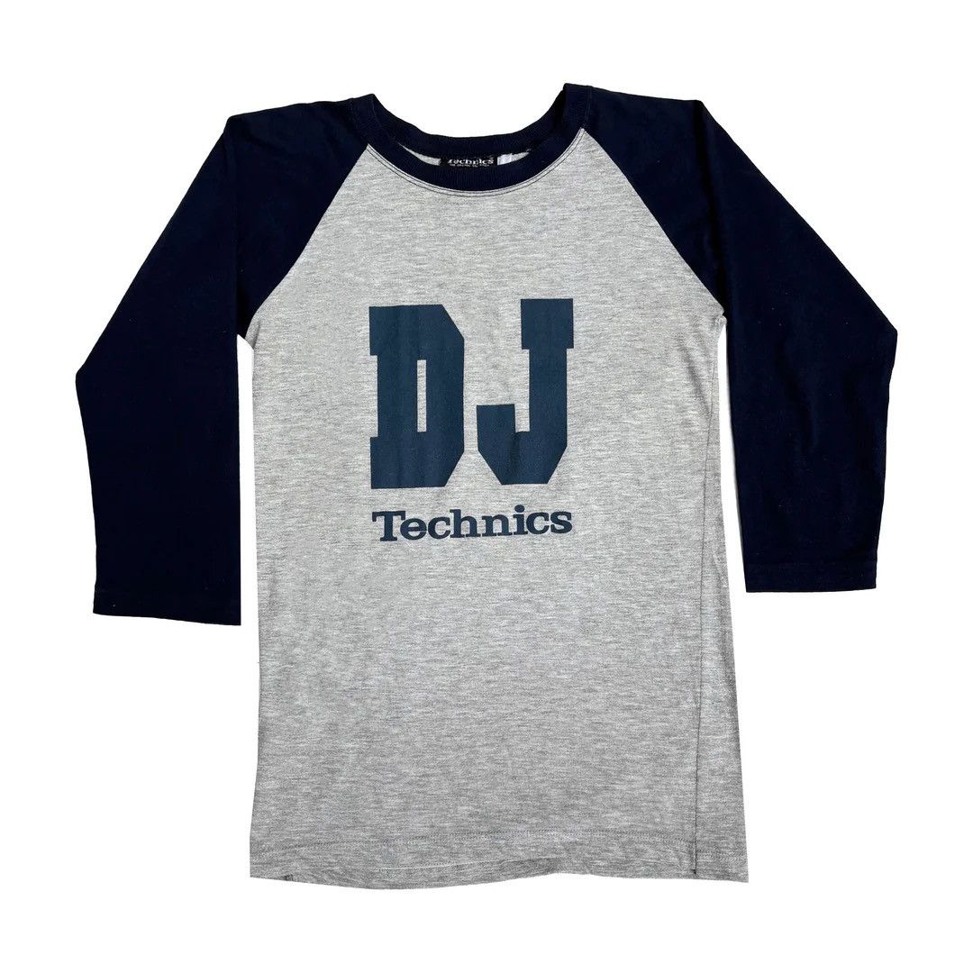 Vintage Technics DJ 1990 90s Vintage Graphic Logo L/S Japan T-Shirt Size US M / EU 48-50 / 2 - 1 Thumbnail
