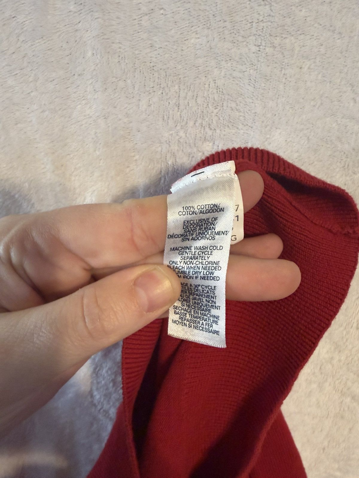 Chaps Chaps men’s size XXL red cotton sweater vest Size US XXL / EU 58 / 5 - 3 Thumbnail