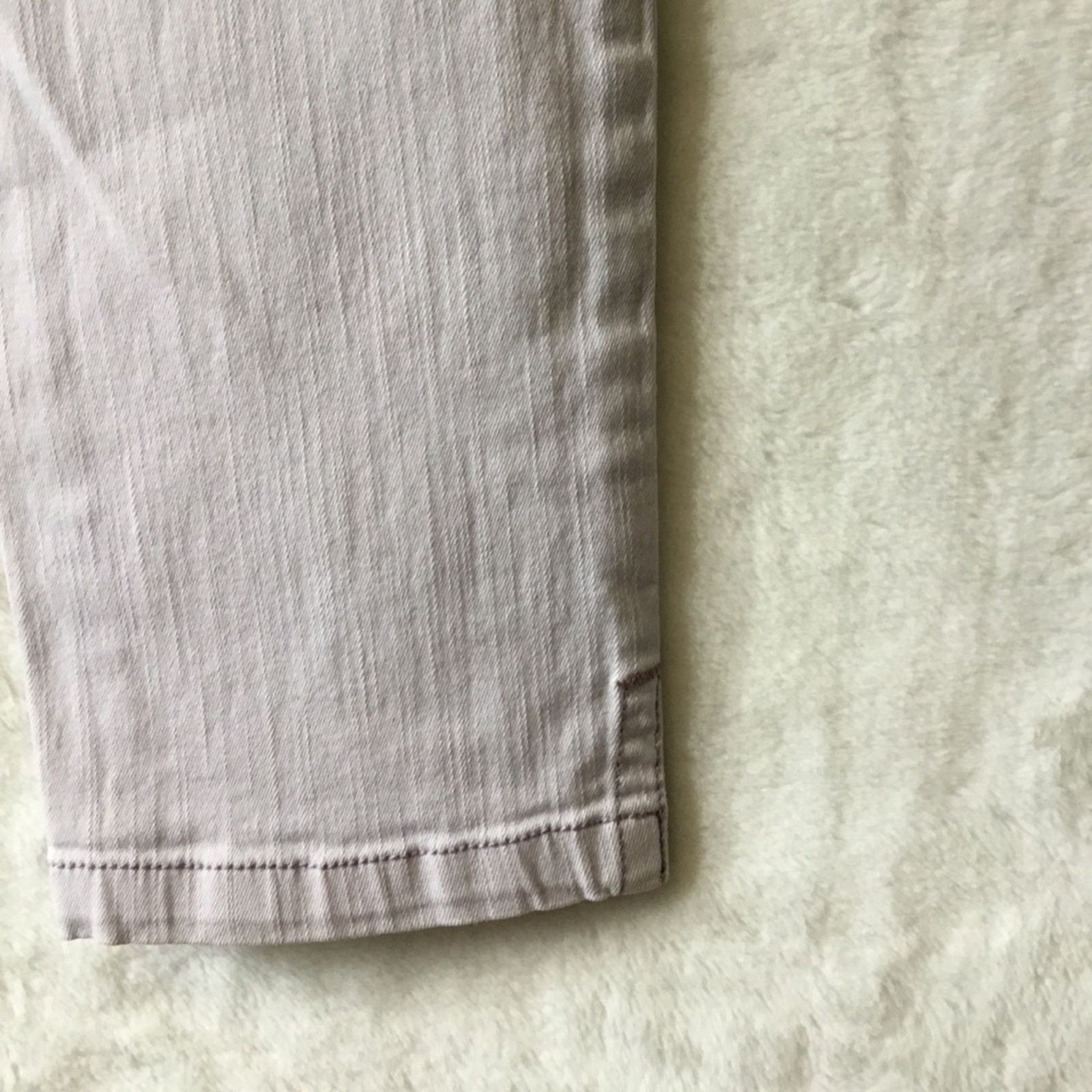 Pilcro and the Letterpress Lavender-Gray Fit/Stet Jeans