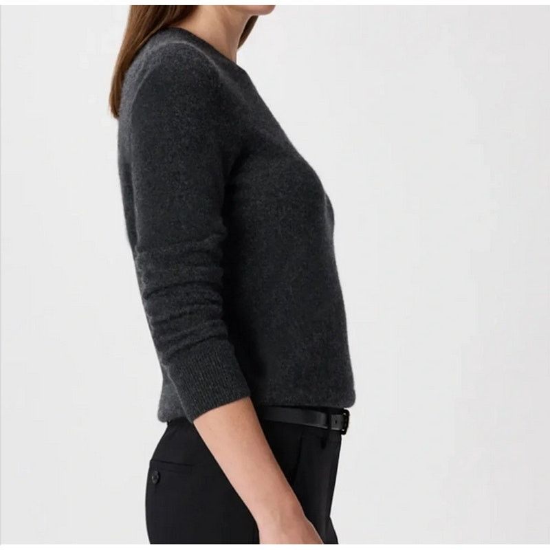 Quince Quince Cashmere Crewneck Sweater Charcoal Size S NWT Size S / US 4 / IT 40 - 2 Thumbnail