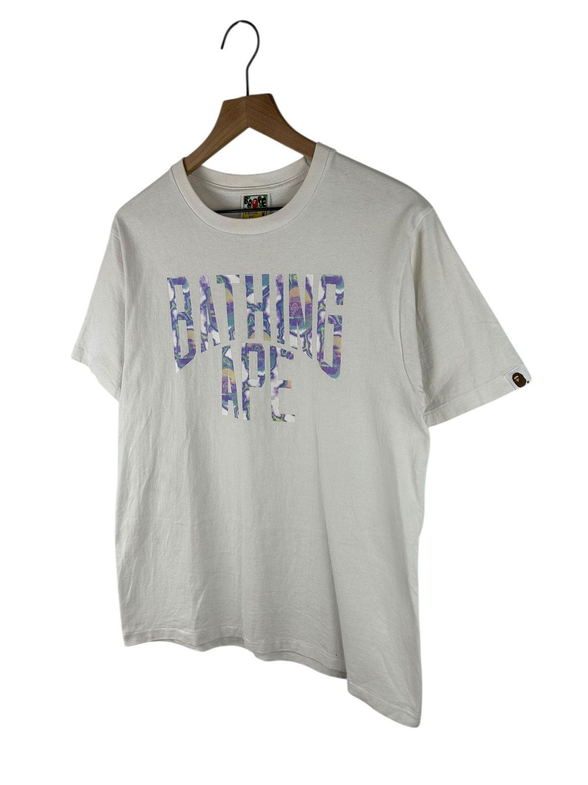 Bape Bape Logo Print T-Shirt Size US M / EU 48-50 / 2 - 2 Thumbnail