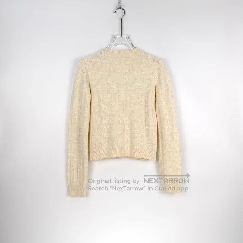 Hermes Hermes Off-White Full H Wool Sweater Size XS / US 0-2 / IT 36-38 - 4 Thumbnail