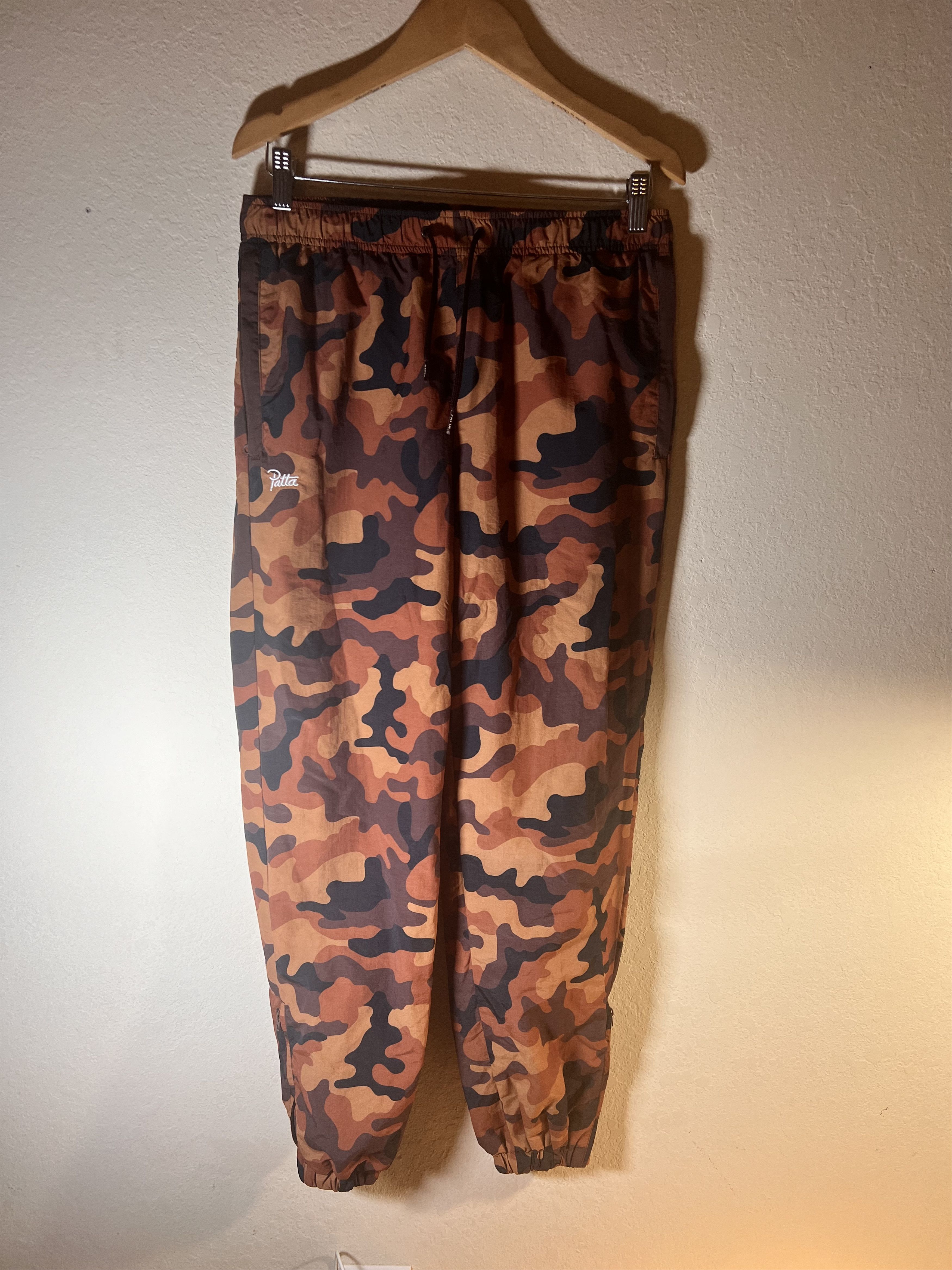 Patta Patta Nylon Track Pants (Camo) S Size US 30 / EU 46 - 2 Thumbnail