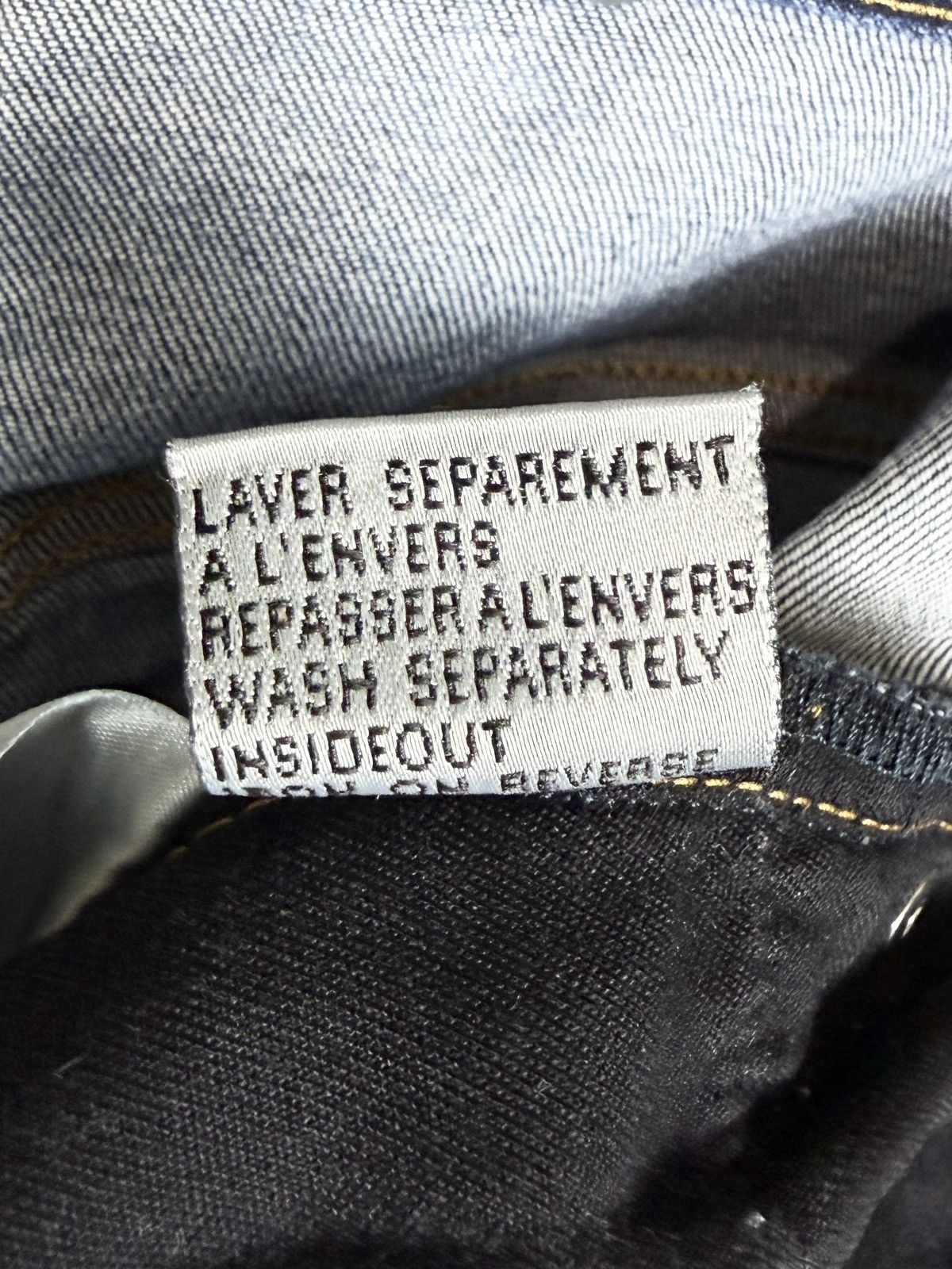 Dior Dior Homme Skinny Stretch Indigo Blue Denim Jeans KVA Size US 33 - 11 Thumbnail