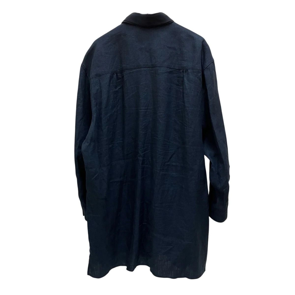 Yohji Yamamoto Yohji Yamamoto pour homme/HZ-B45-317 Linen Shirt Size US M / EU 48-50 / 2 - 2 Thumbnail