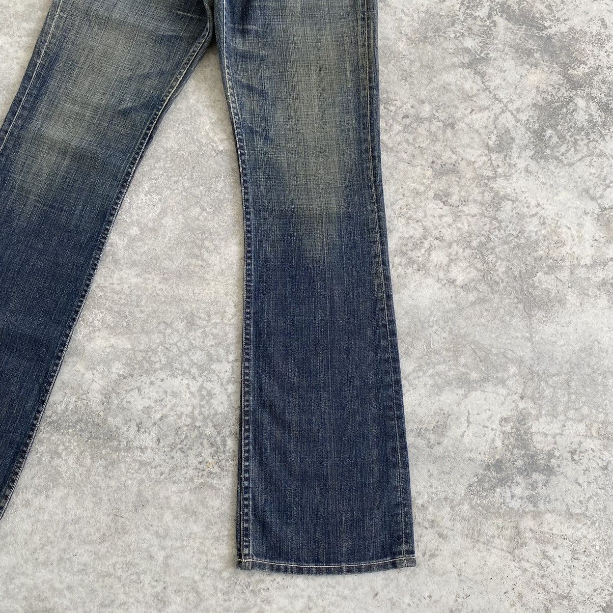 Levi's Vintage Levis 517 Mud Washed Flared Denim Jeans Size US 27 - 5 Thumbnail