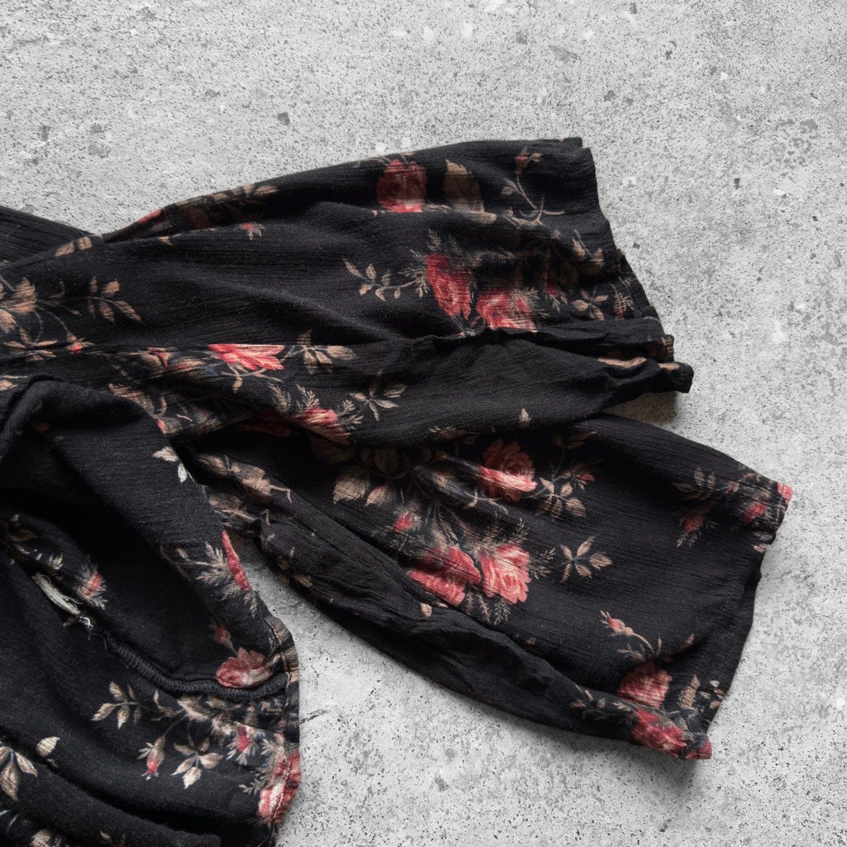 Denim & Supply Ralph Lauren Denim&Supply Ralph Lauren Vintage Floral Rose Print Blouse Size XS / US 0-2 / IT 36-38 - 4 Thumbnail