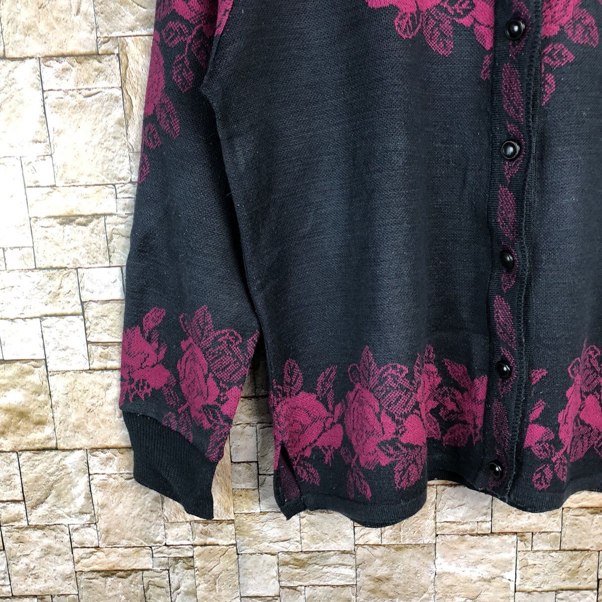 Homespun Knitwear × Japanese Brand Pursuit De Ideal Purple Cardigan #A870 Size S / US 4 / IT 40 - 7 Thumbnail
