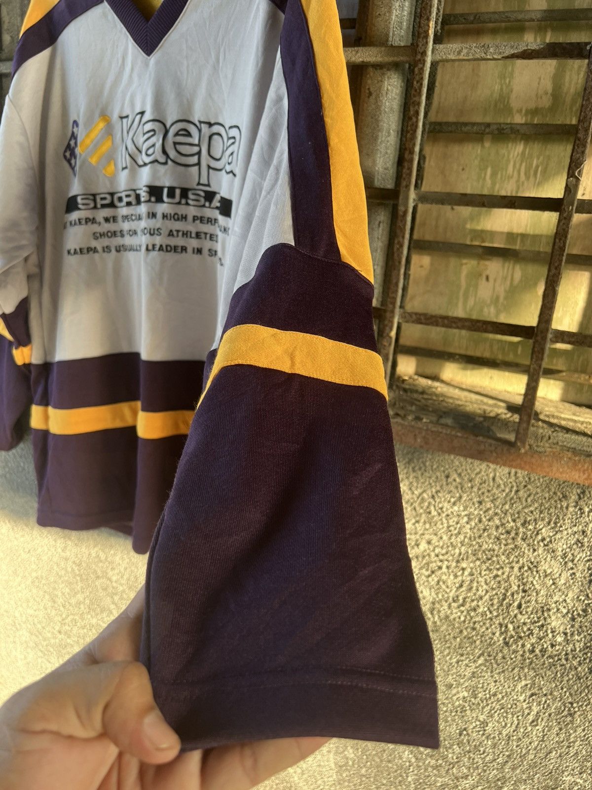 Kappa Vintage Kaepa long sleeved jersey Size US L / EU 52-54 / 3 - 3 Thumbnail