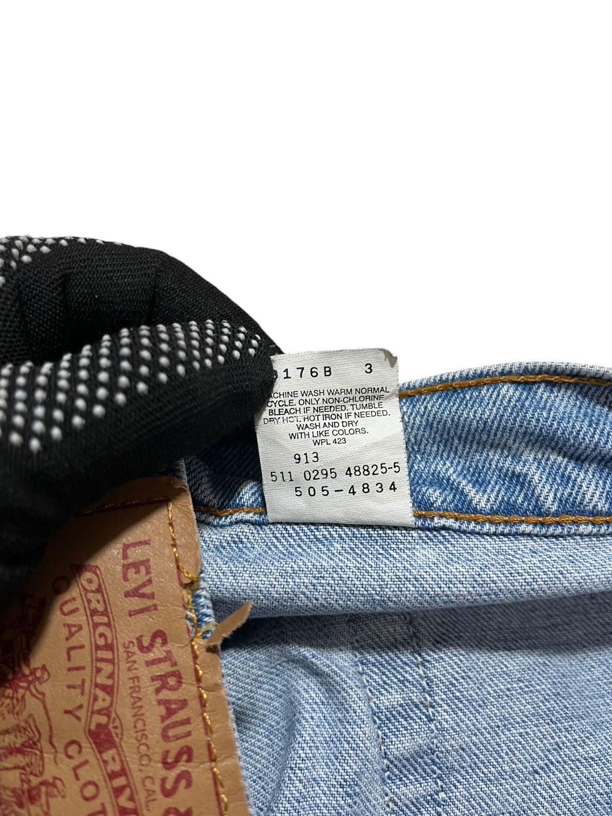 Levi's × Vintage VINTAGE LEVIS 505 90s MADE IN USA JEANS Size US 30 / EU 46 - 9 Thumbnail